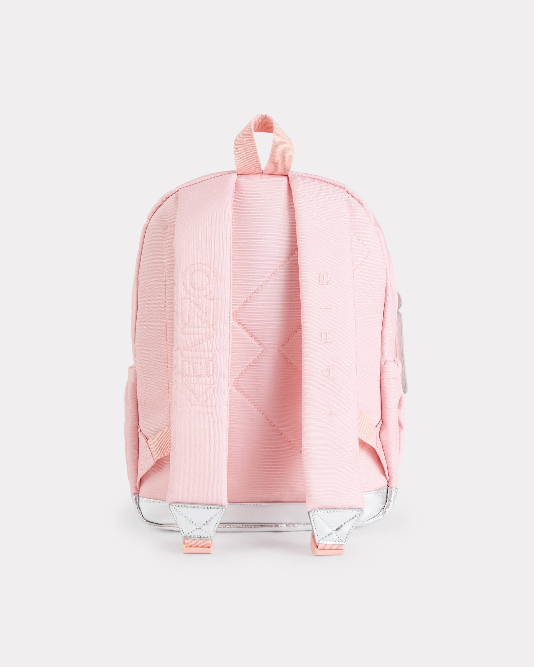 'Cosmic Fun' embroidered rucksack in canvas