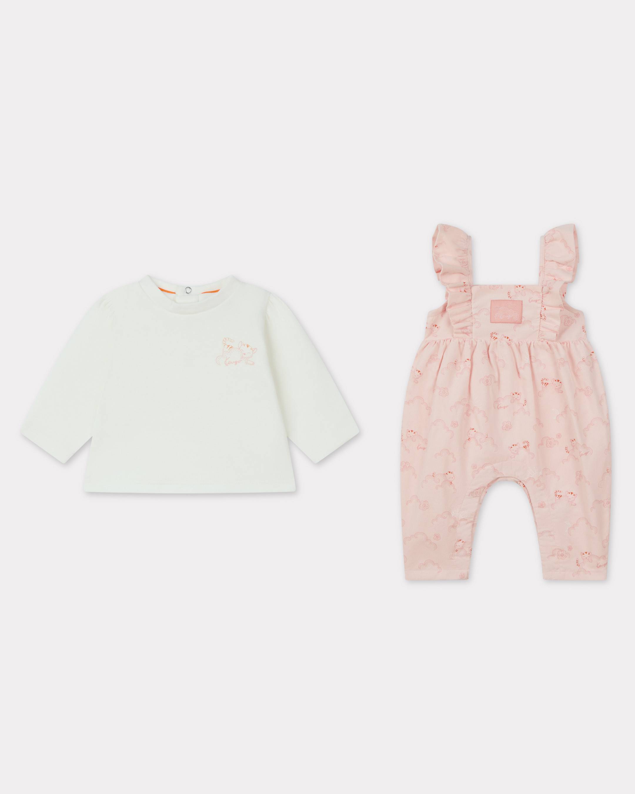KENZO Kids Newborn Set , Kids, Pink, Size 18m, Cotton