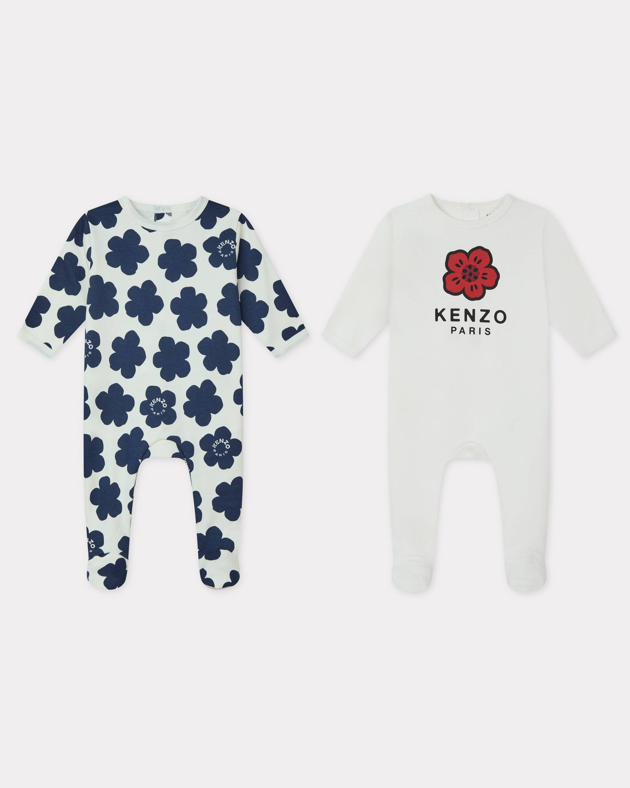 KENZO Kids Set Of 2 Pyjamas , Kids, White, Size 1m, Cotton