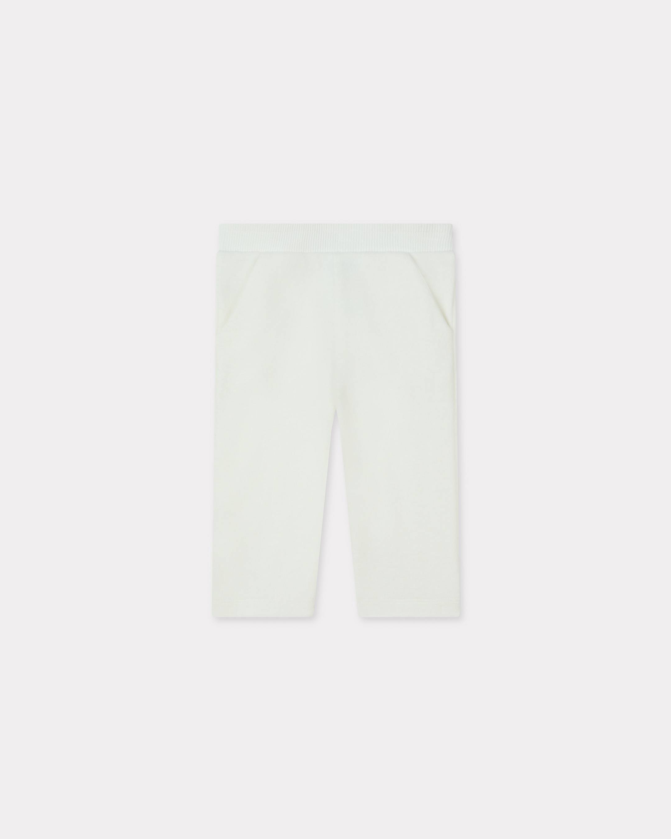 Embroidered tracksuit in cotton