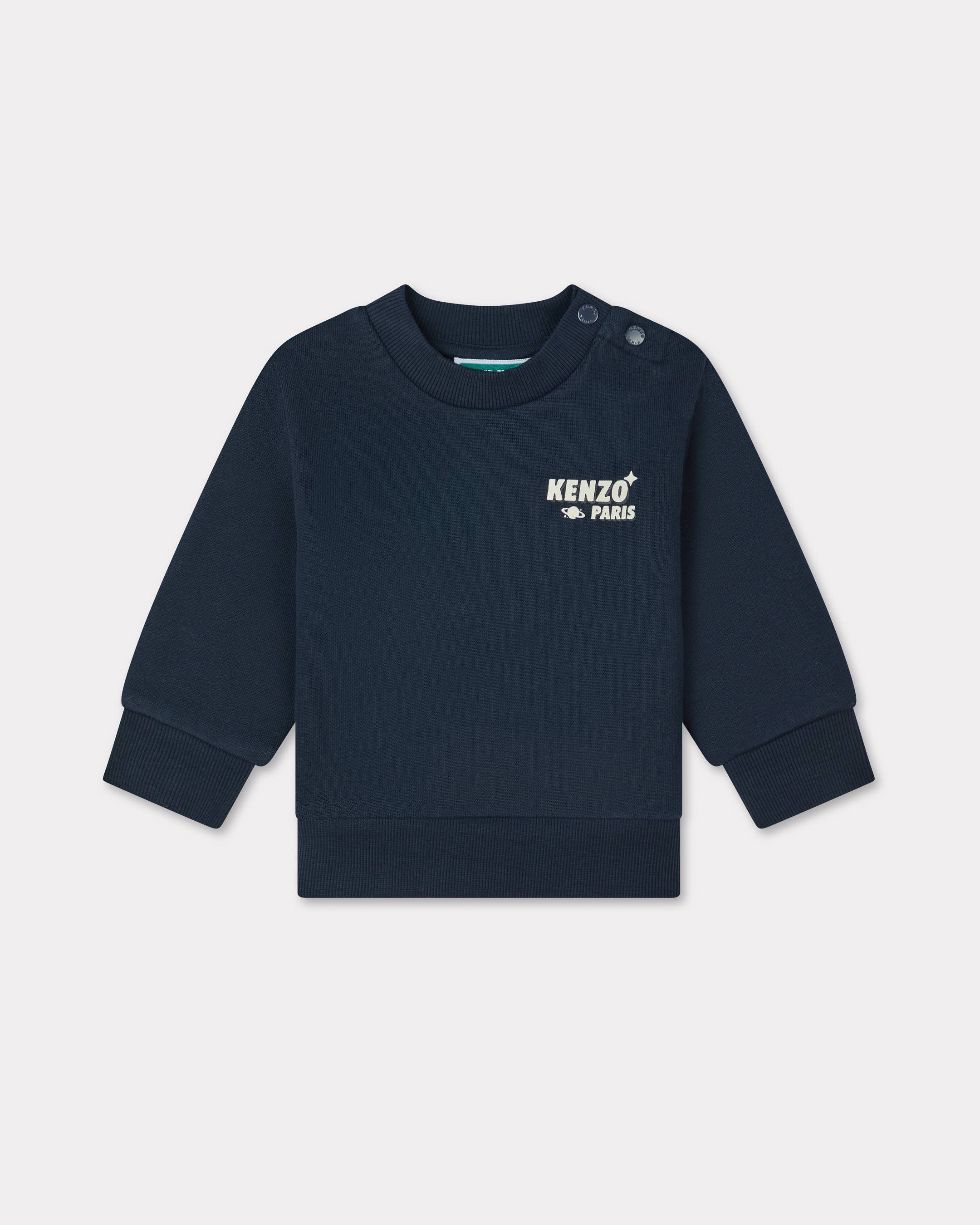 'Cosmic Fun' Sweatshirt , Kids, Navy Blue, Size 9m, Cotton