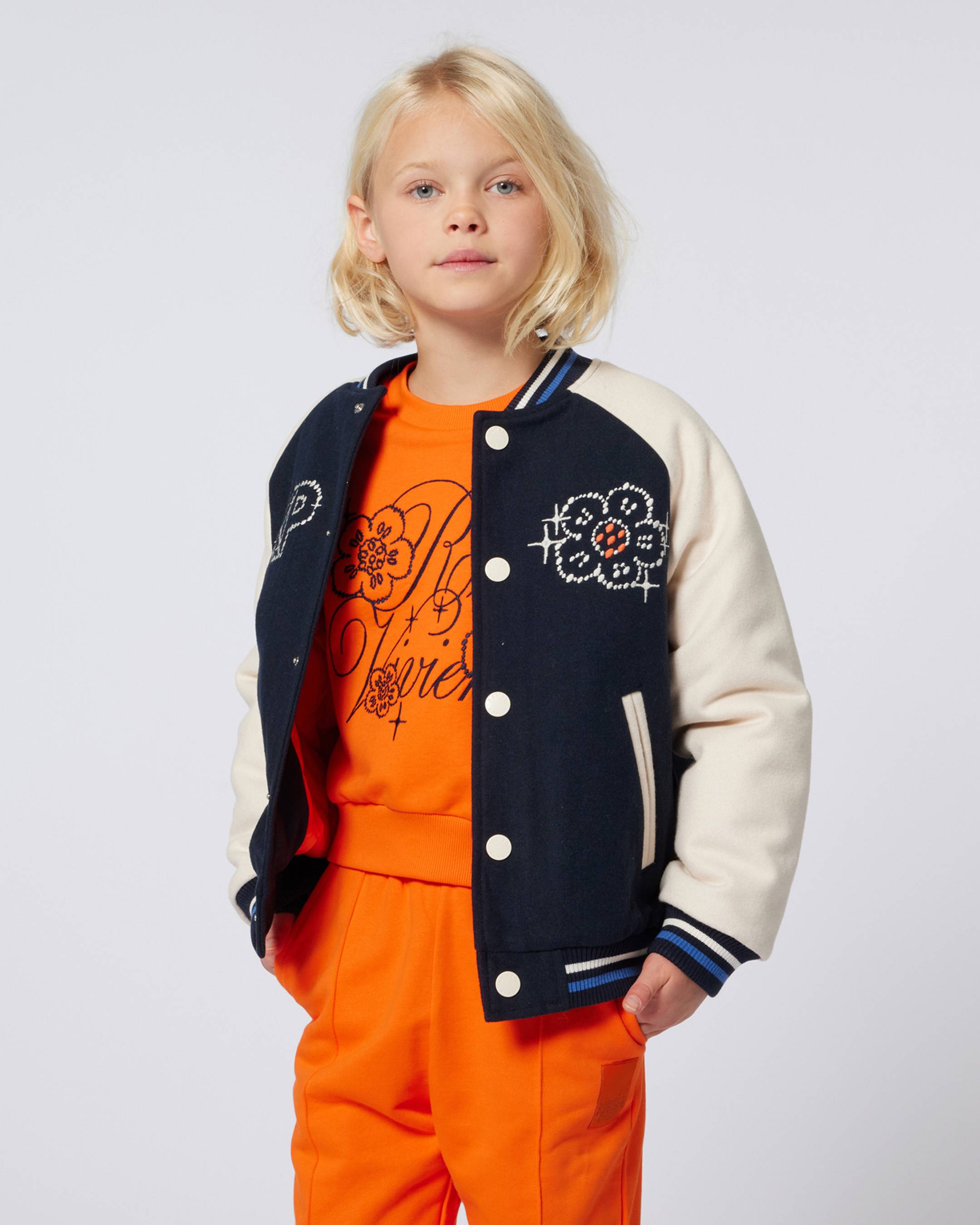 'KENZO Galaxy' embroidered bomber wool