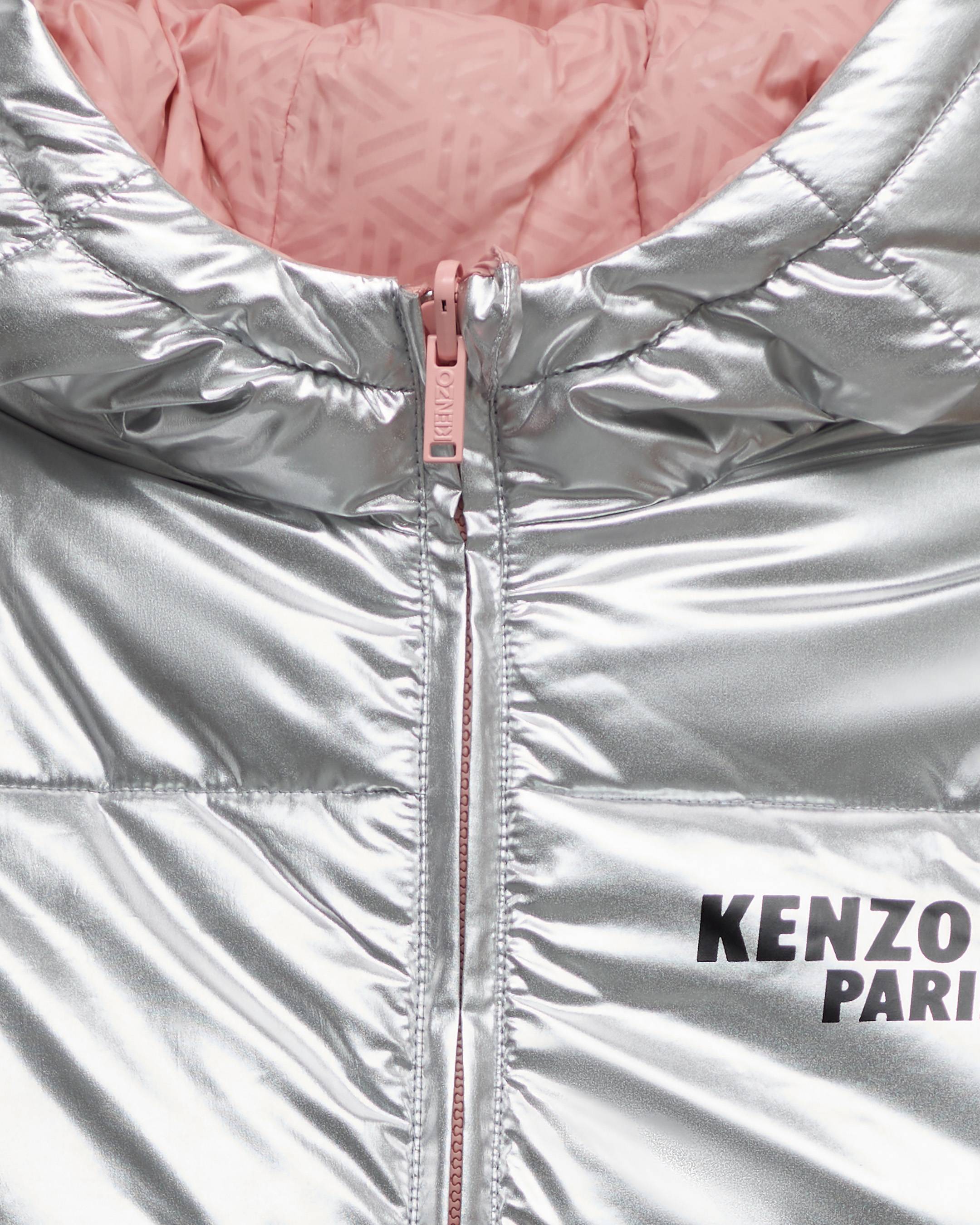 'Cosmic Fun' reversible down jacket
