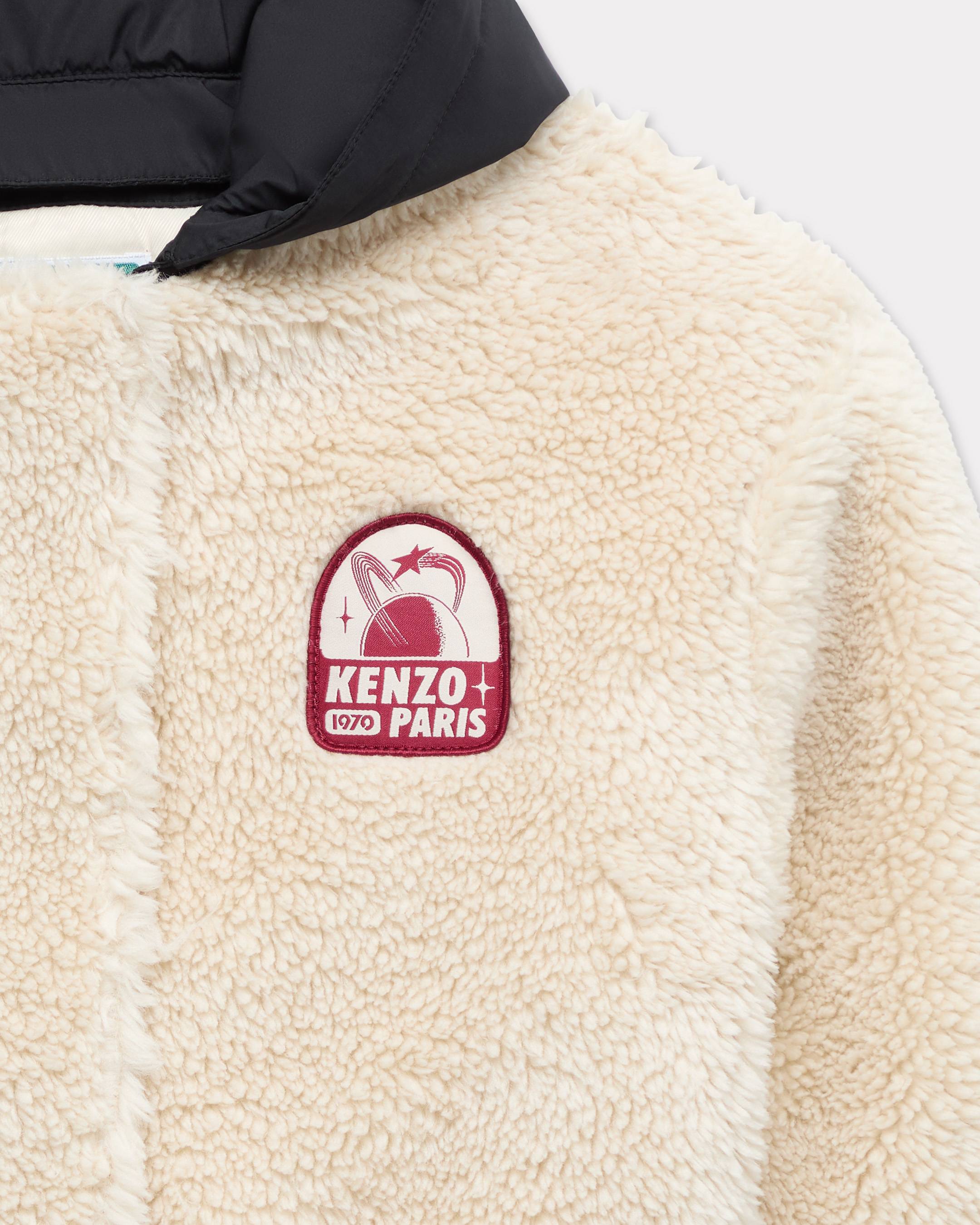 'Cosmic Fun' coat in fluffy fleece
