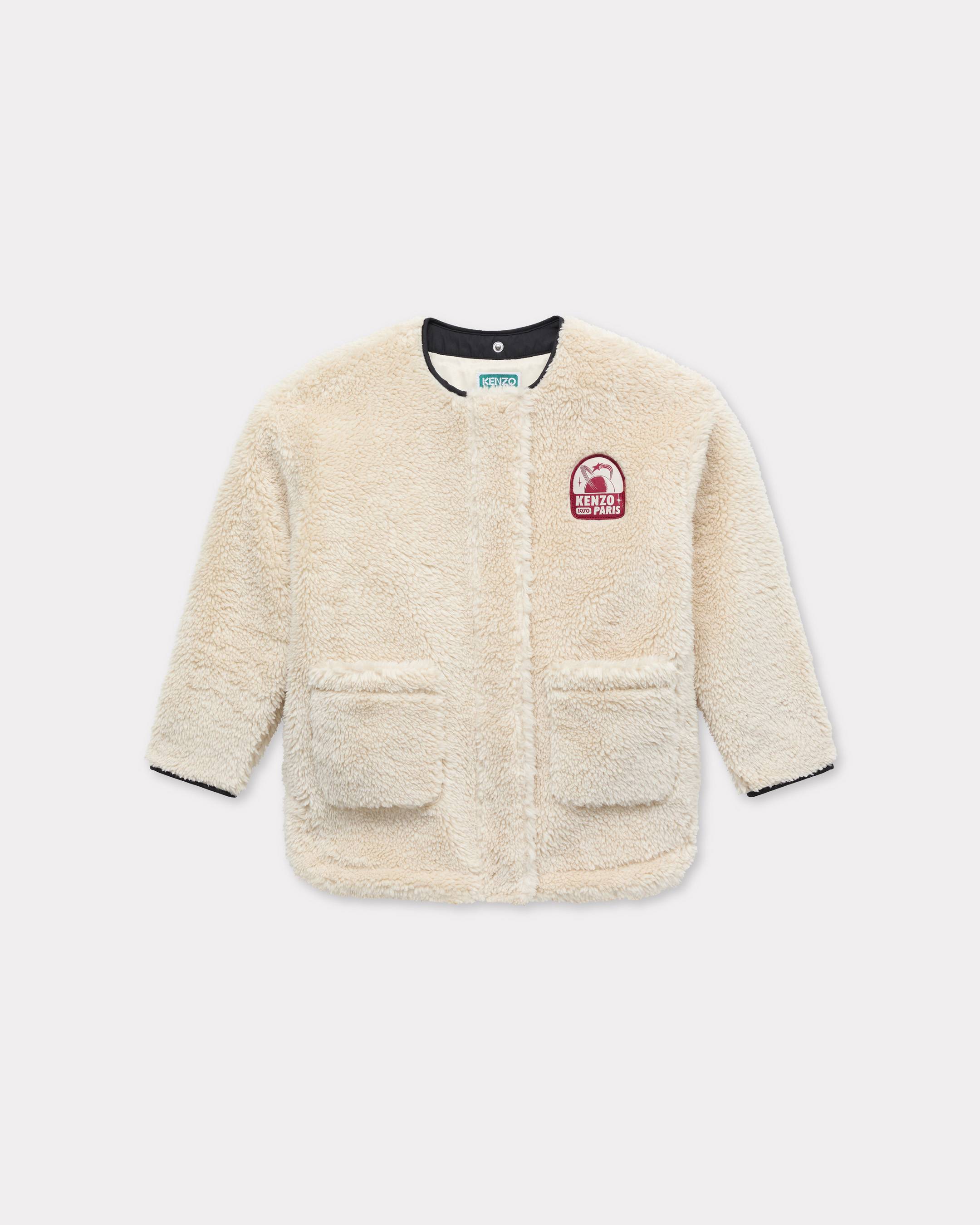'Cosmic Fun' coat in fluffy fleece