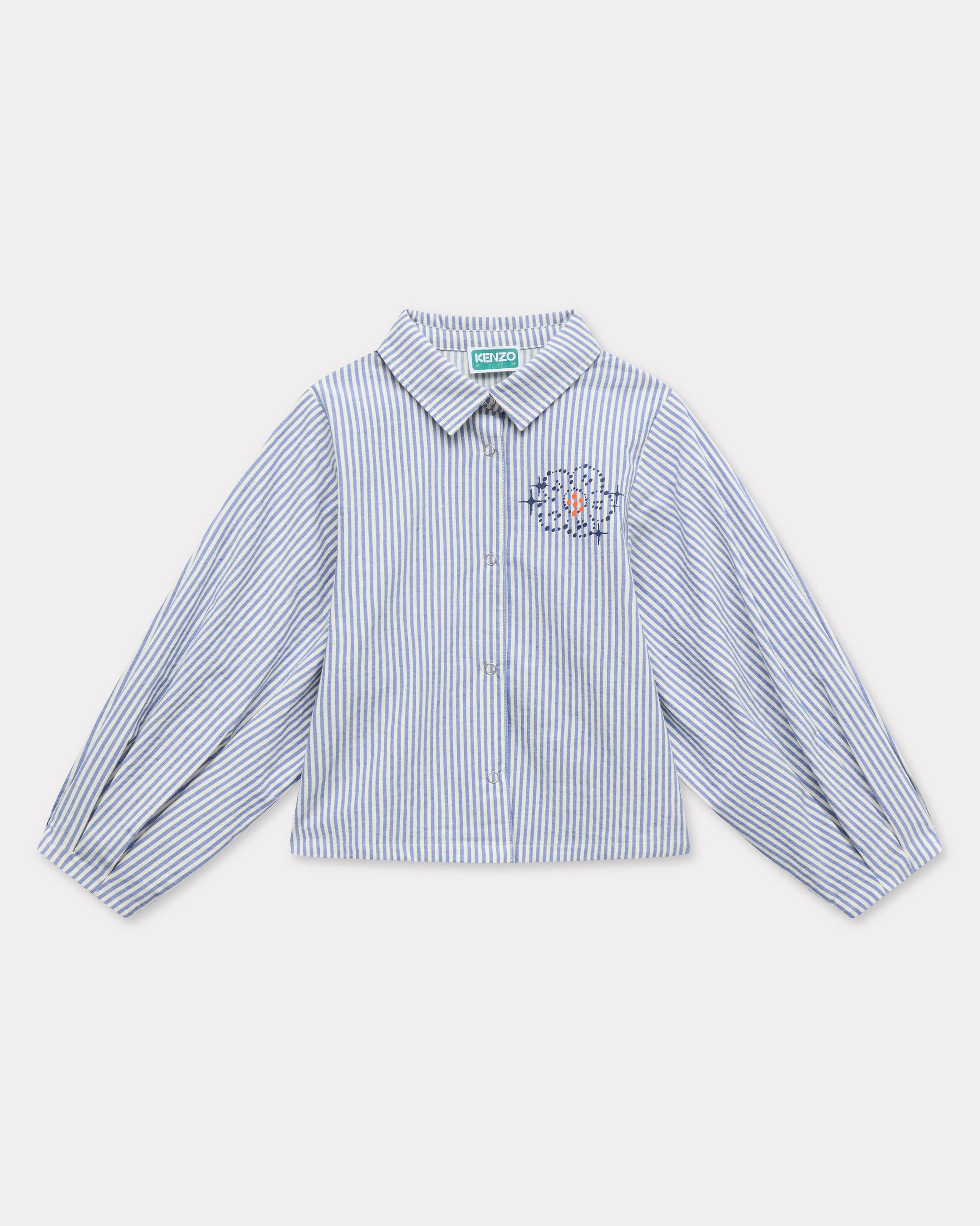 KENZO Kids ' Galaxy' Blouse , Kids, Sky Blue, Size 12Yrs, Cotton
