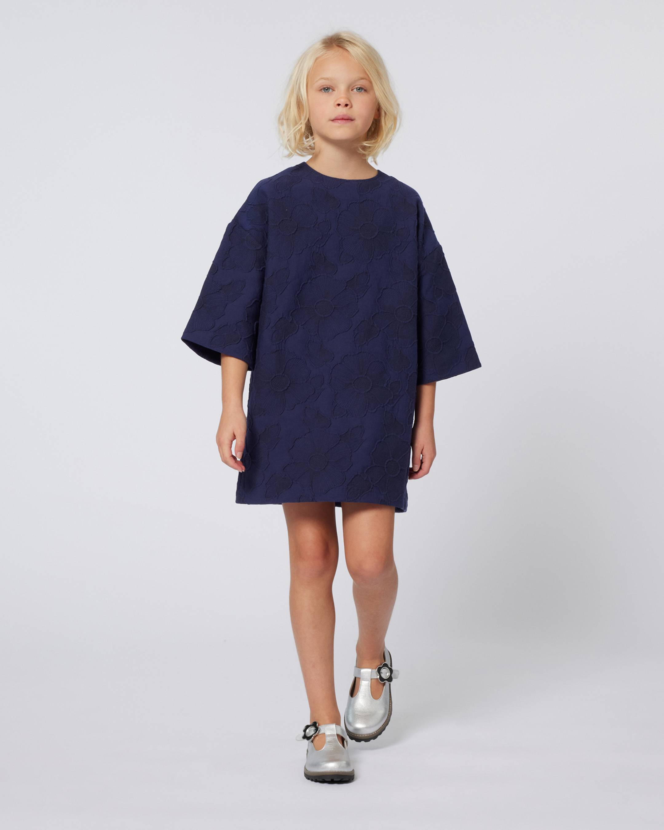 'Wonder Space' dress in a cotton blend