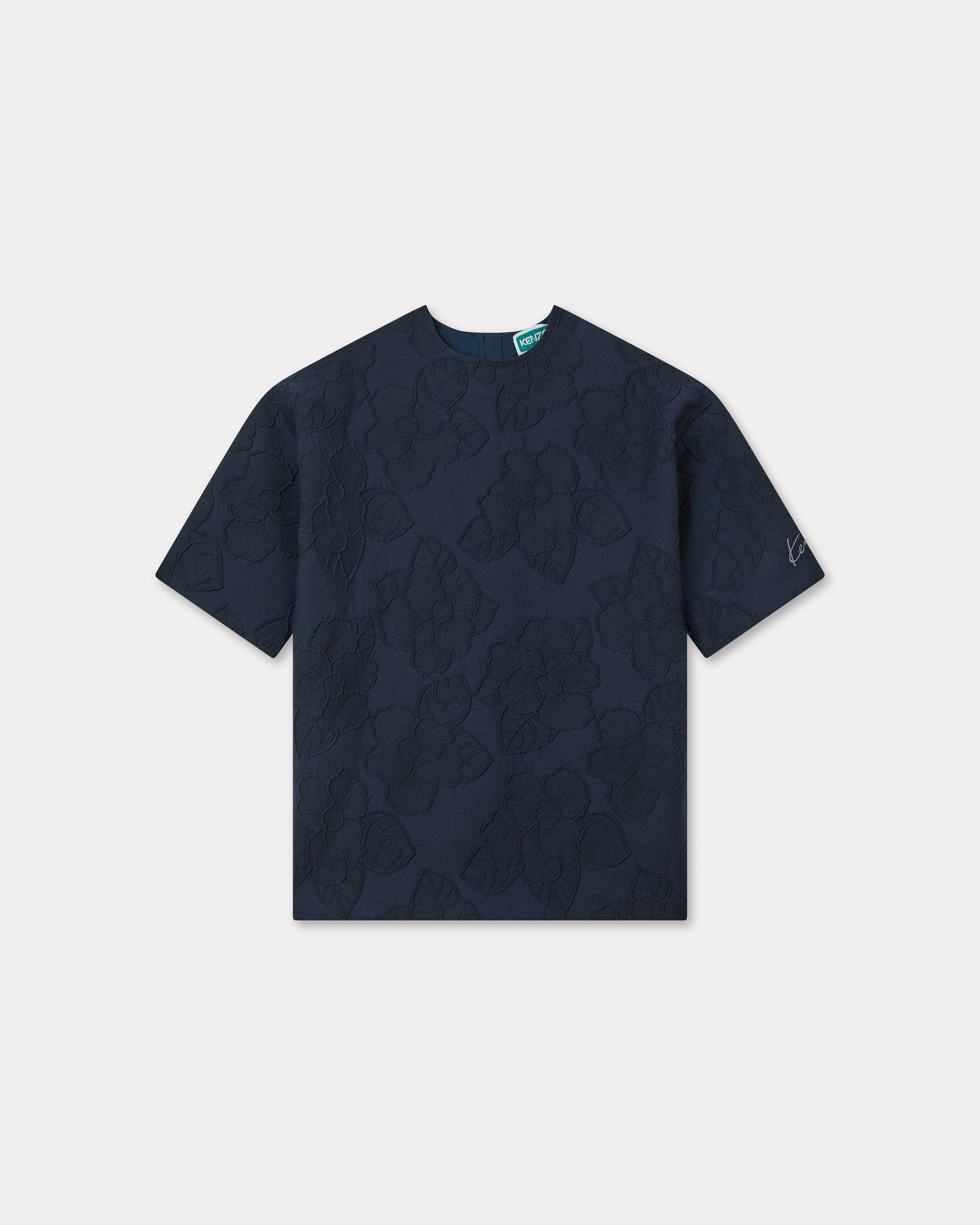 KENZO Abito In Misto Cotone 'Wonder Space' Blu Navy Kids - Taglia 10a