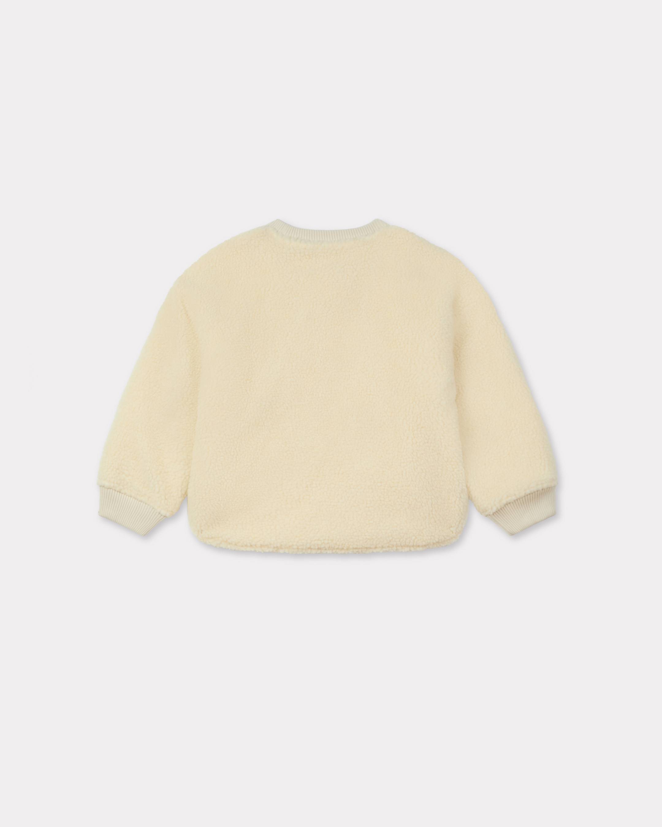 Sweatshirt in fluffy fleece