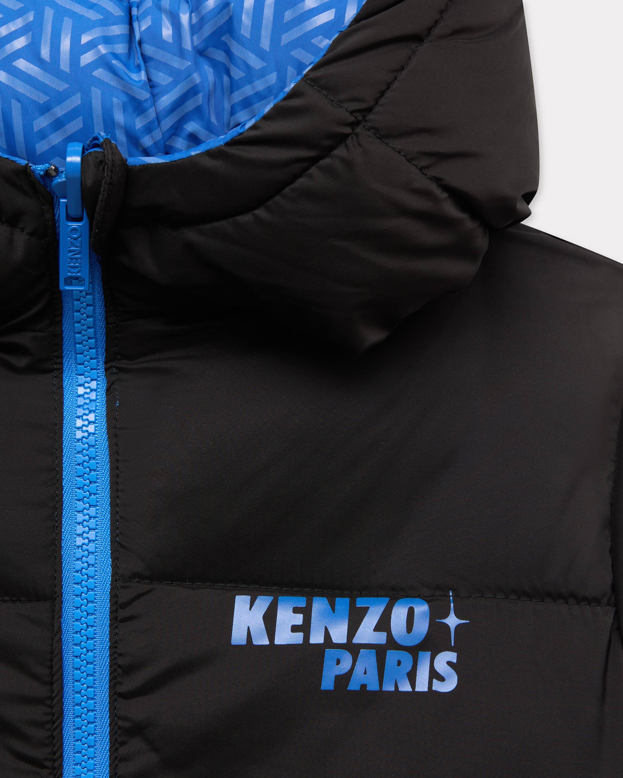 'Cosmic Fun' reversible down jacket