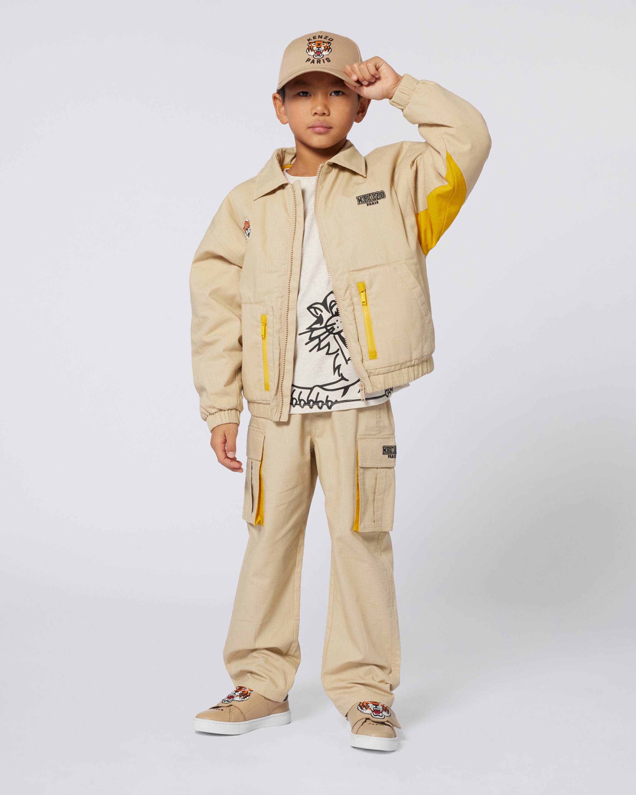 'Wonder Space' embroidered jacket in cotton