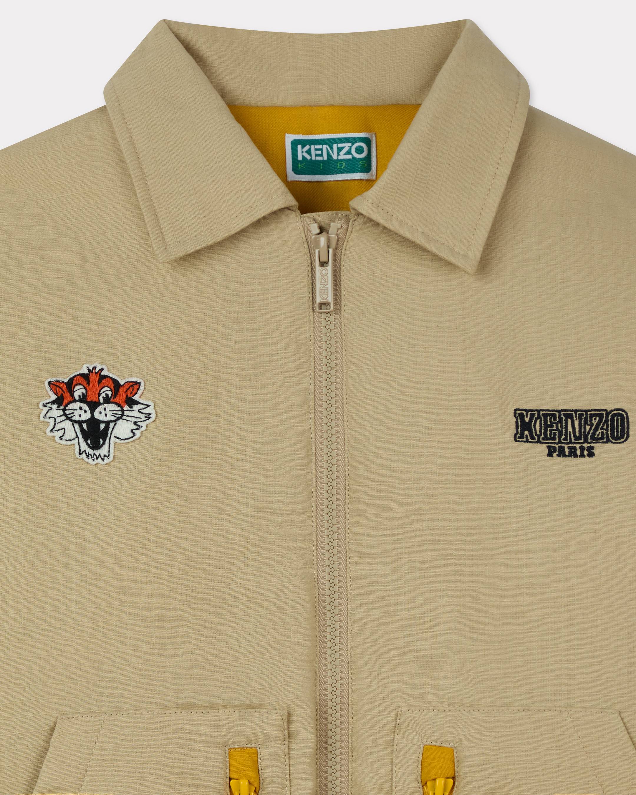 'Wonder Space' embroidered jacket cotton
