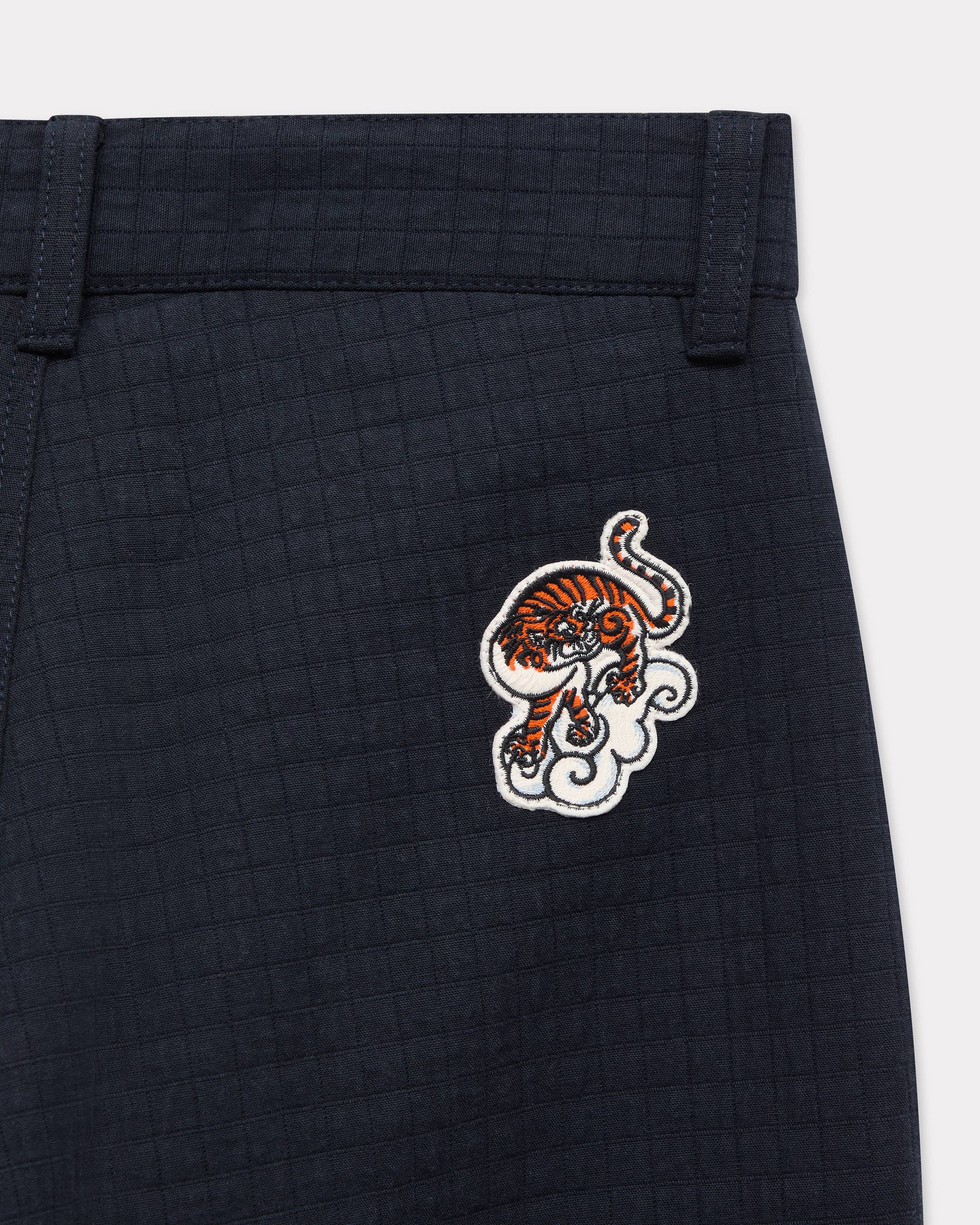 'KENZO Galaxy' embroidered suit trousers in cotton
