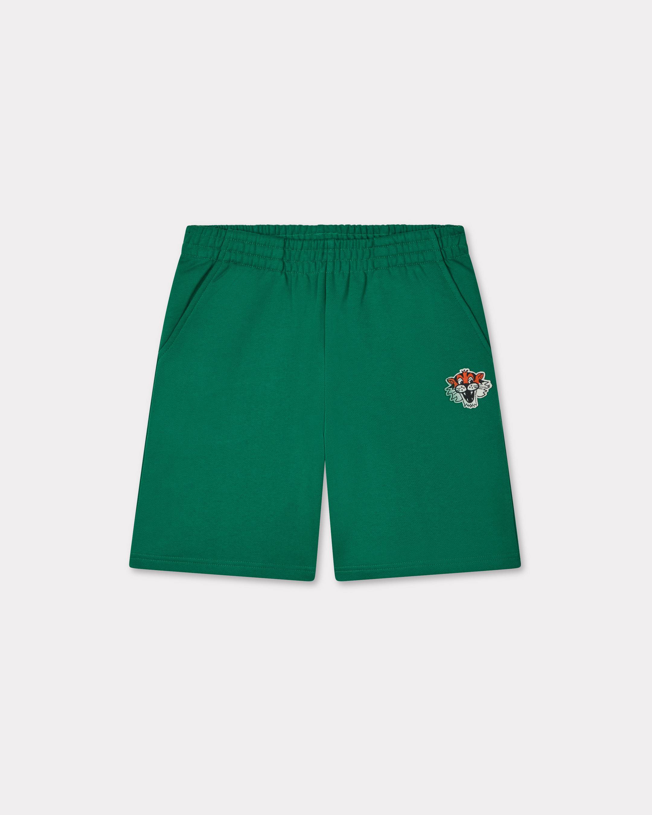 KENZO Kids 'Wonder Space' Bermuda Shorts , Kids, Bottle Green, Size 6Yrs, Cotton