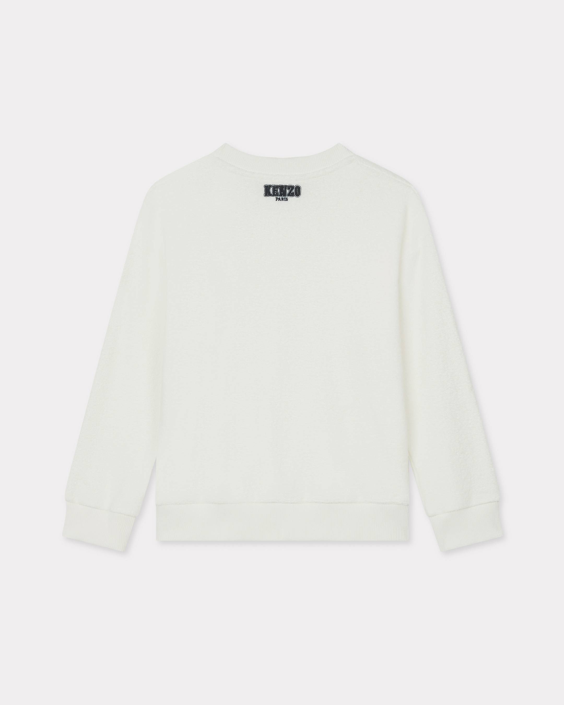 'Wonder Space' embroidered sweatshirt in cotton