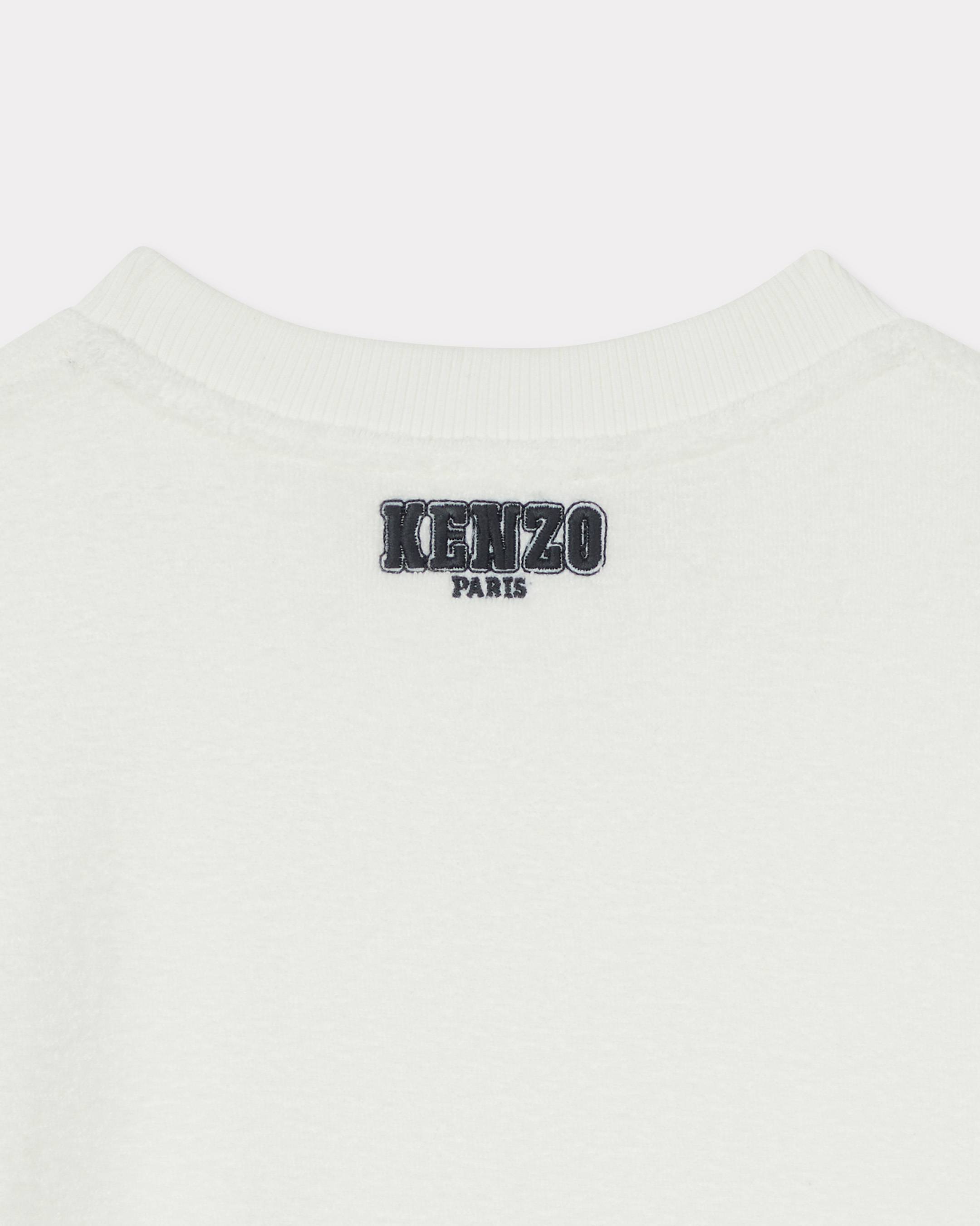'Wonder Space' embroidered sweatshirt in cotton