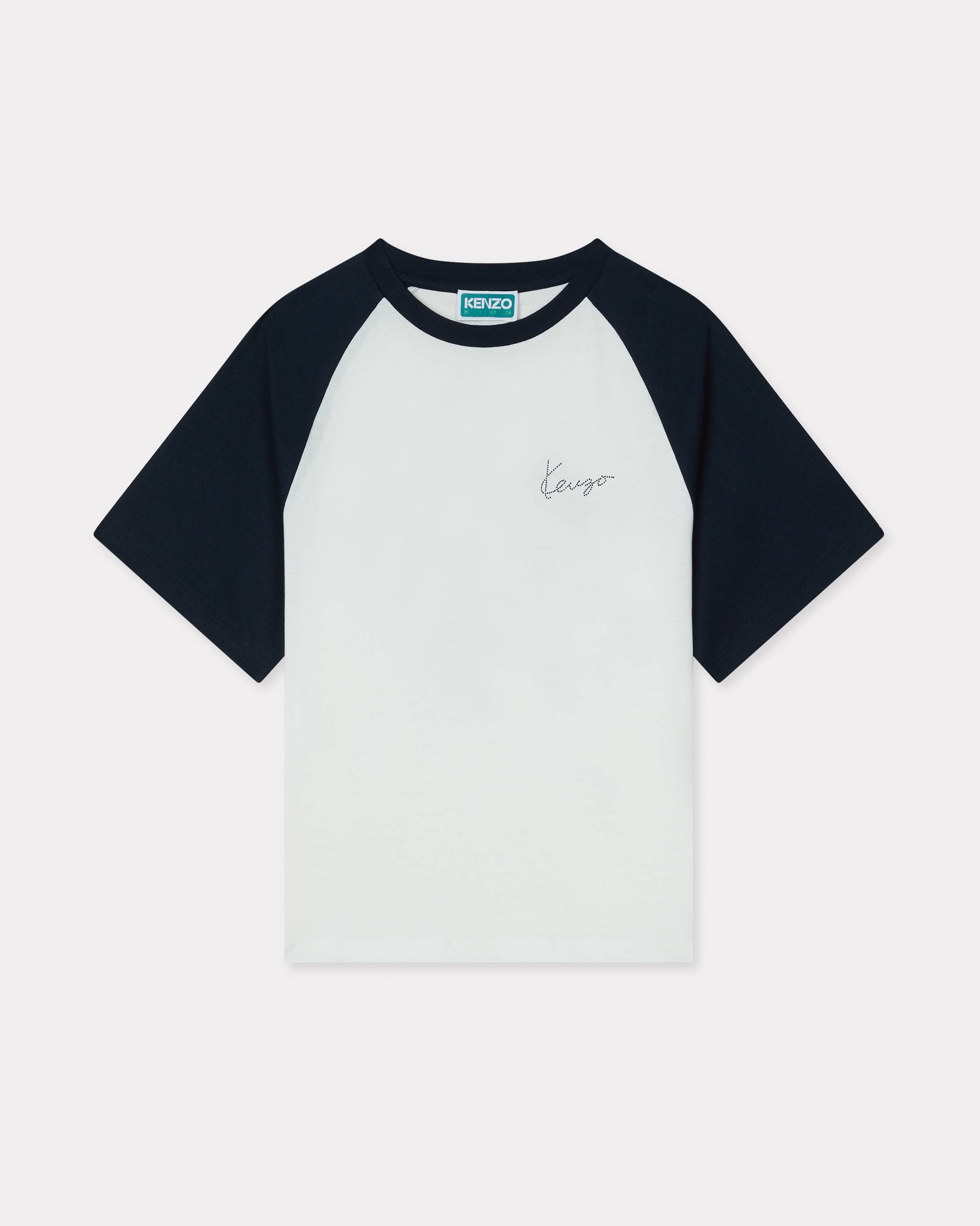 KENZO Kids ' Galaxy' T-shirt , Kids, White, Size 4Yrs, Cotton