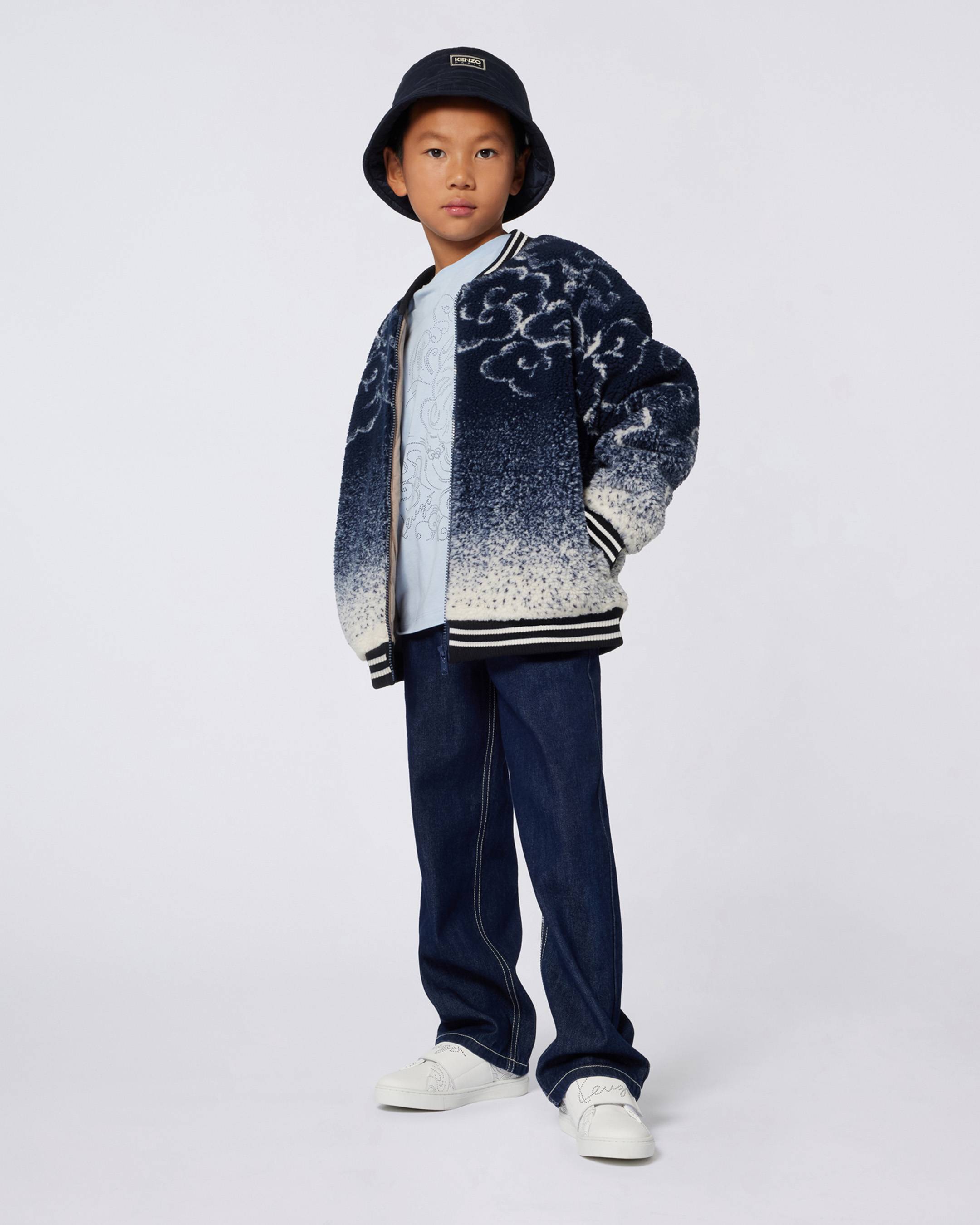 'KENZO Galaxy' jacket in fluffy fleece