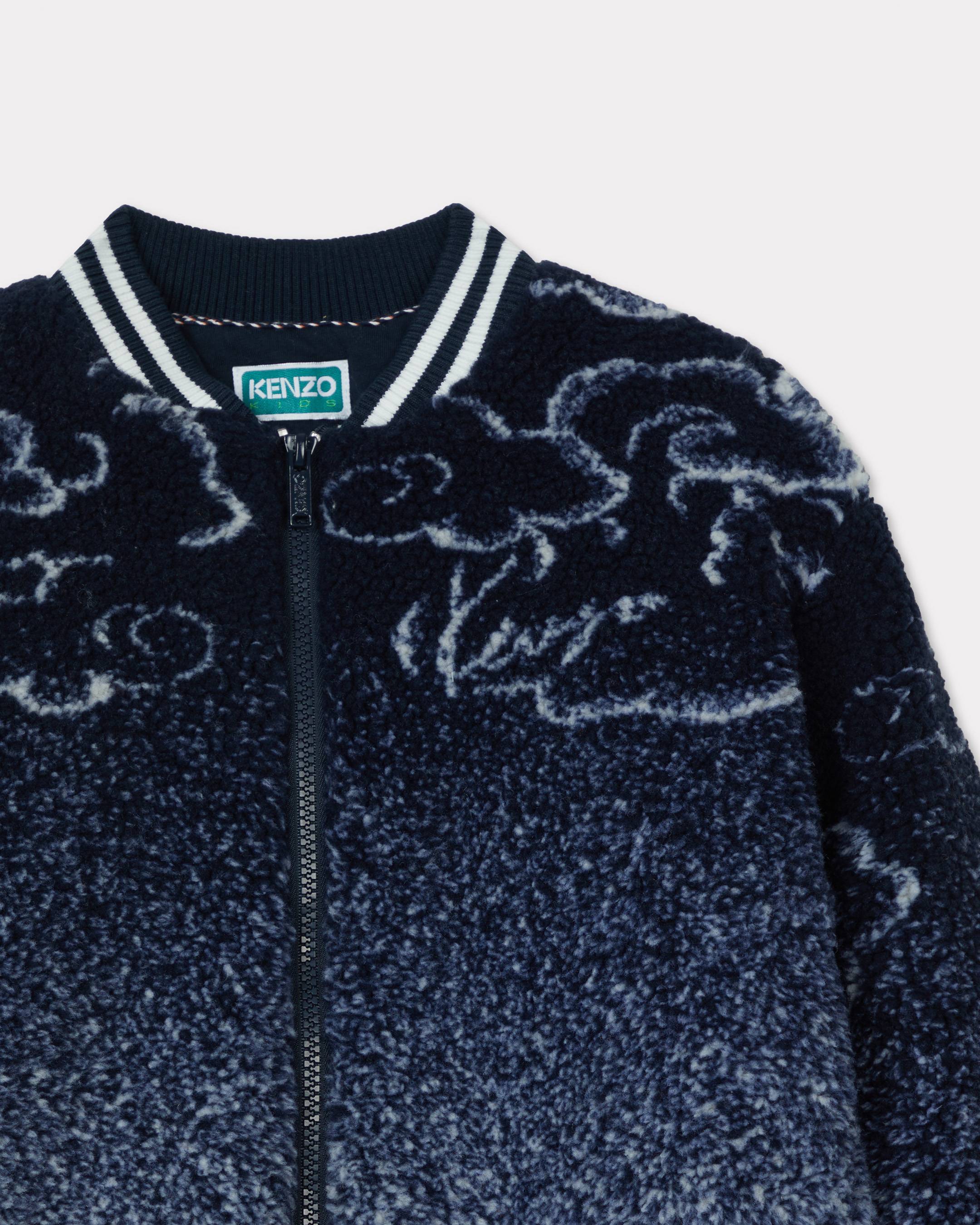'KENZO Galaxy' jacket in fluffy fleece