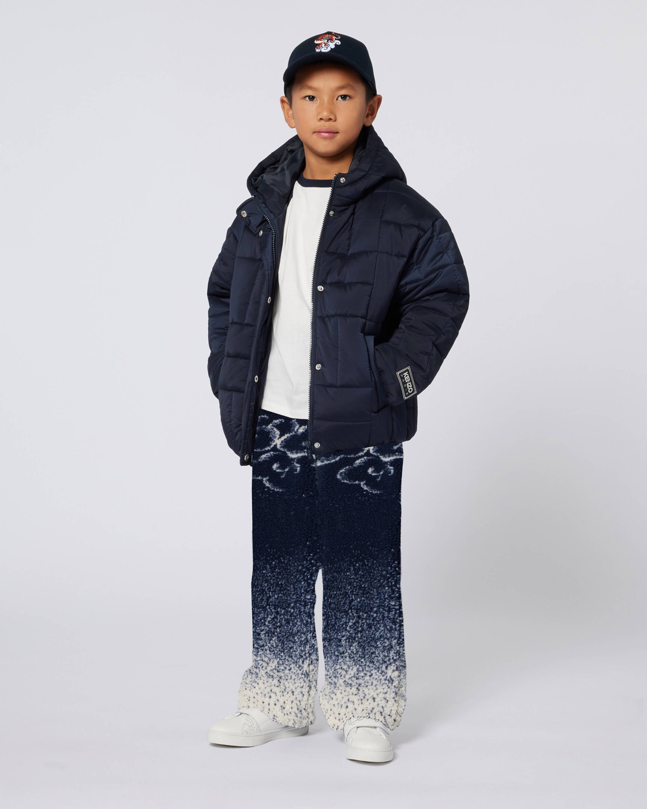 'KENZO Galaxy' jogging bottoms in fluffy fleece