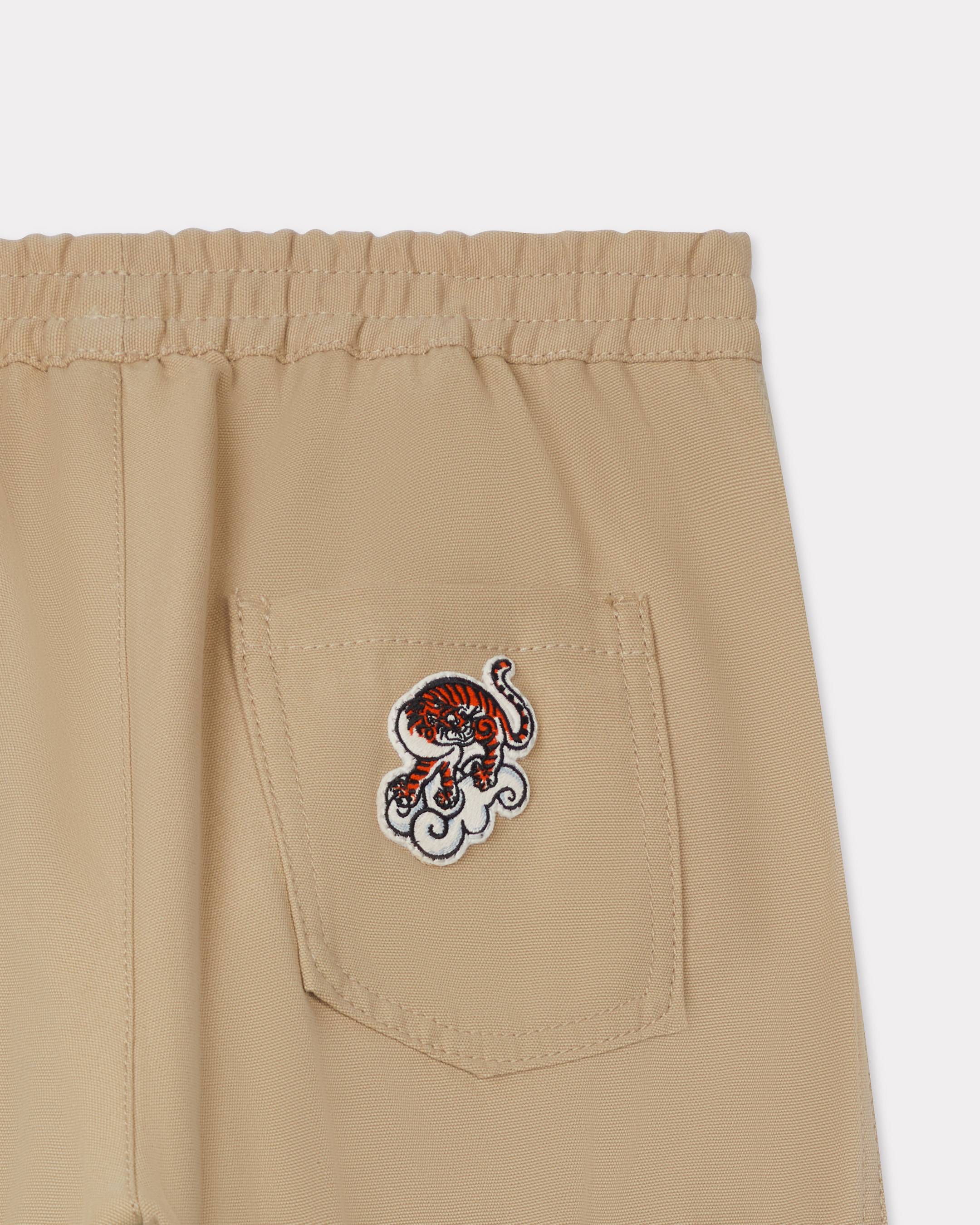 'KENZO Galaxy' embroidered trousers in cotton