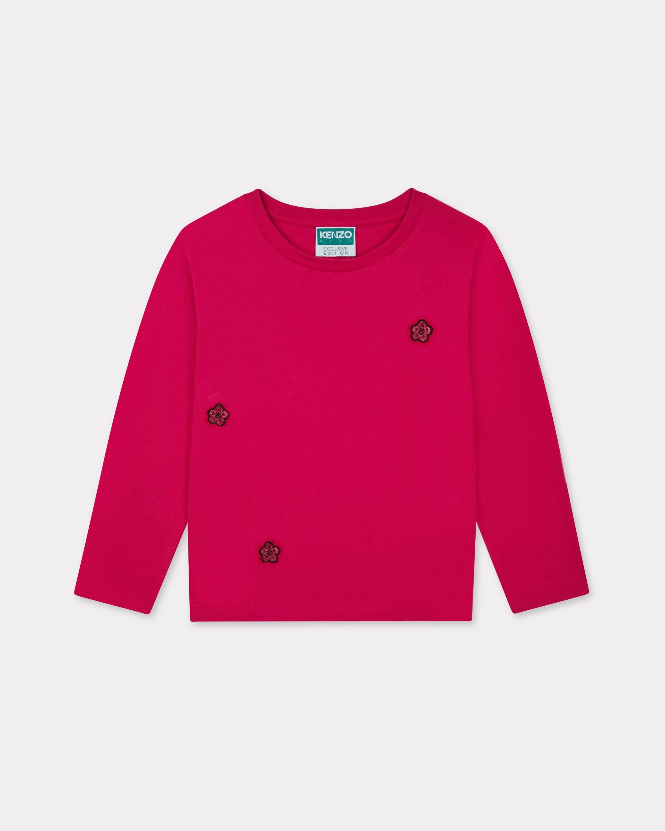 Festive' long-sleeved T-shirt in cotton