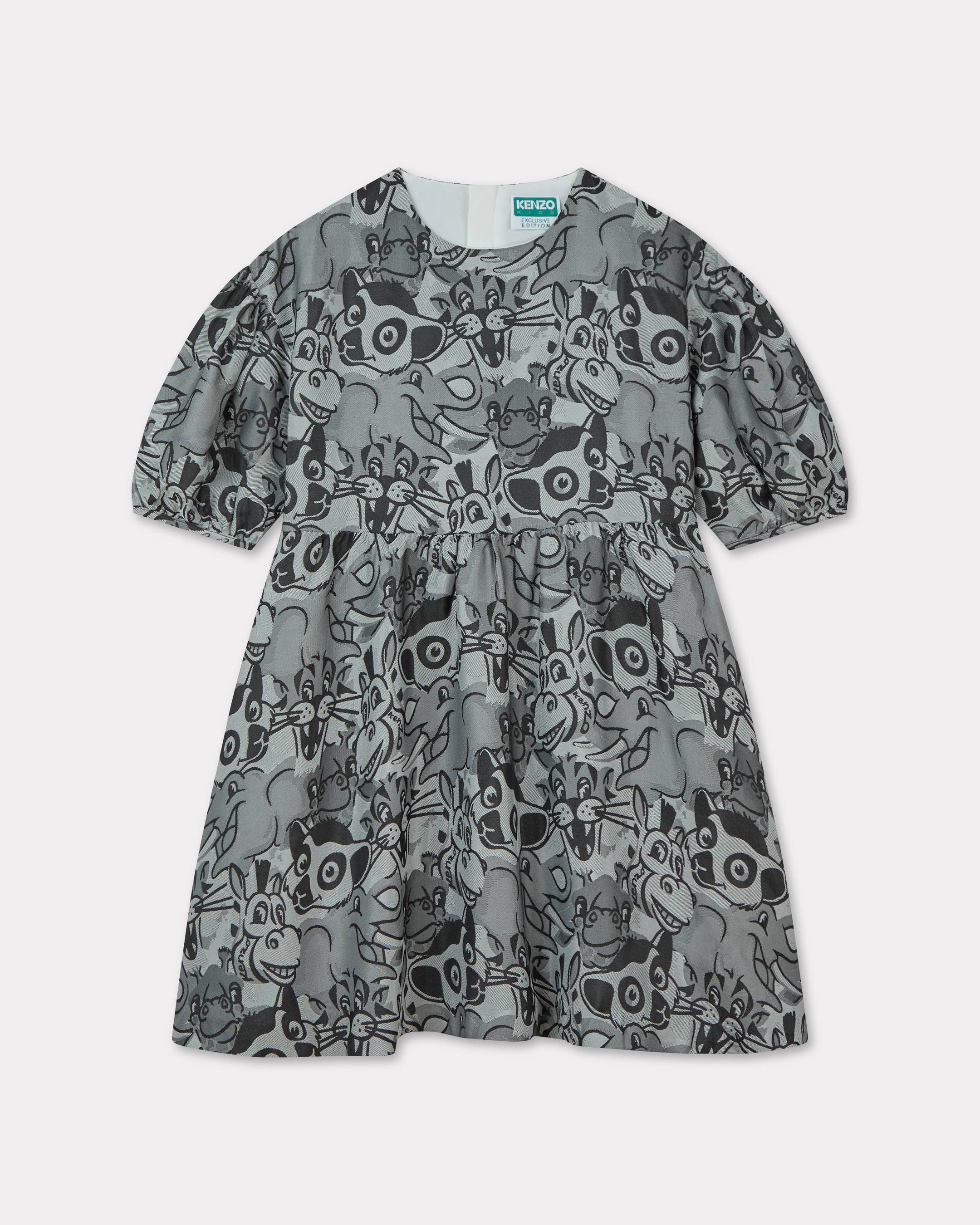 'Festive' jacquard dress