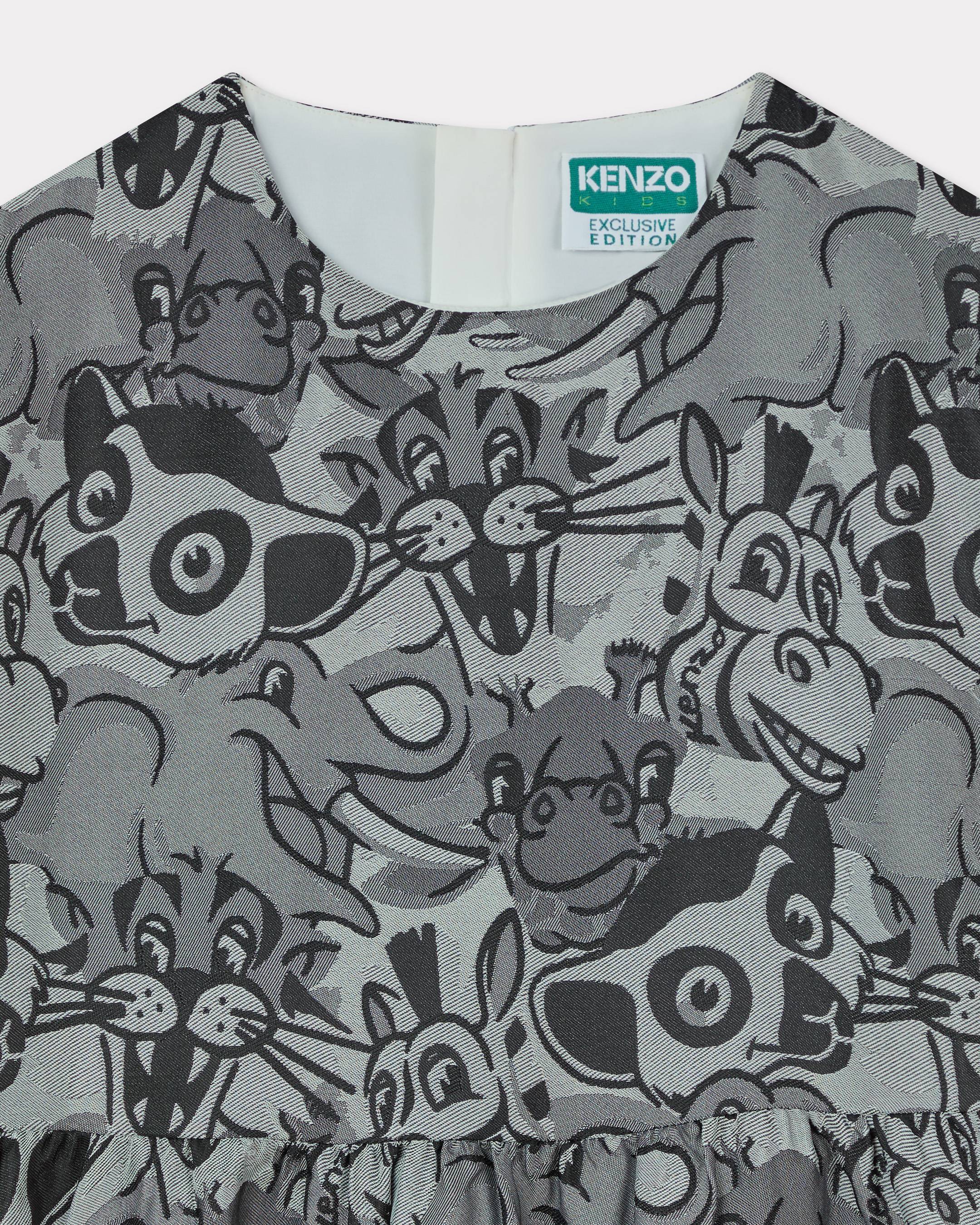 'Festive' jacquard dress