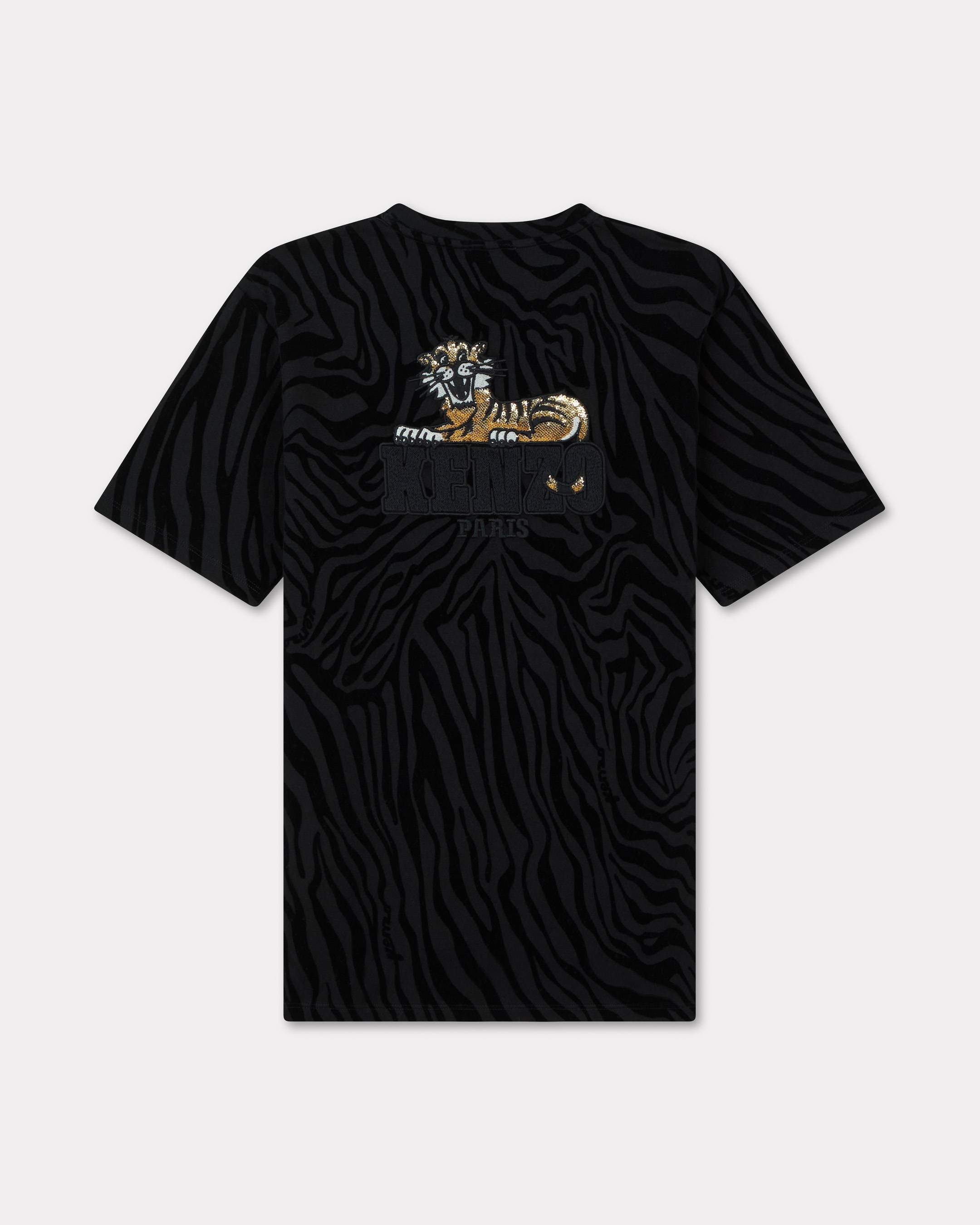 'Festive' straight T-shirt dress