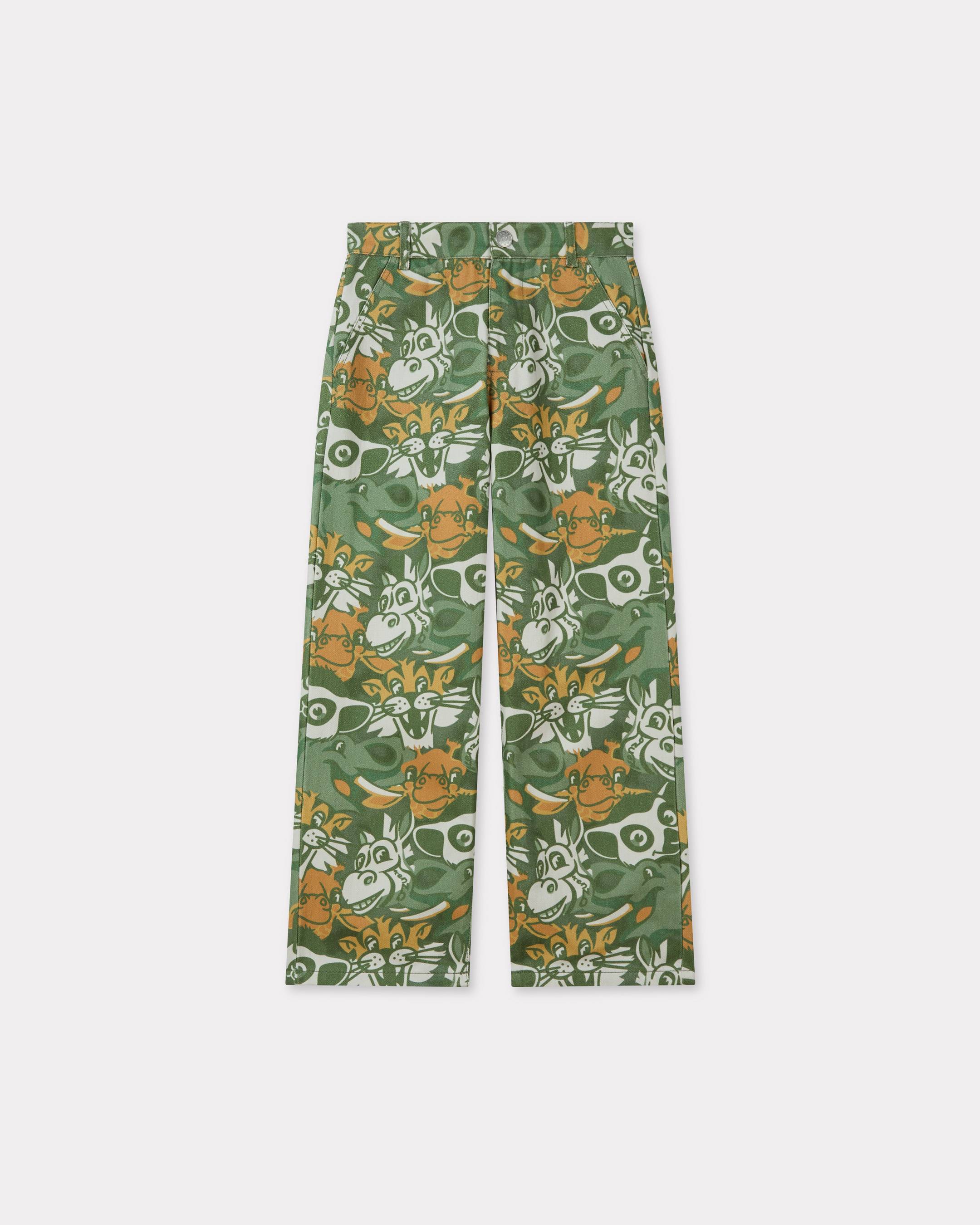 'Festive' straight trousers