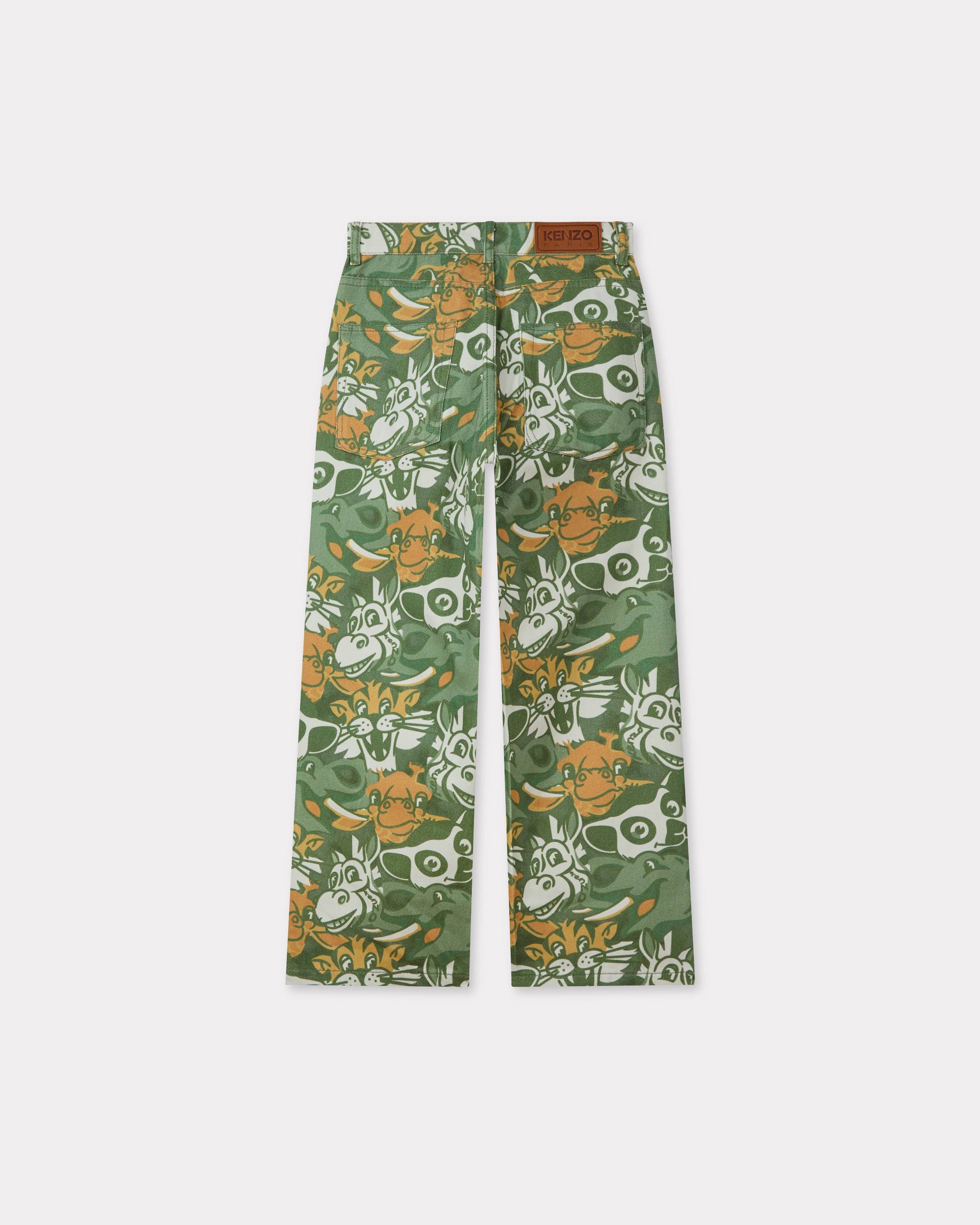 'Festive' straight trousers