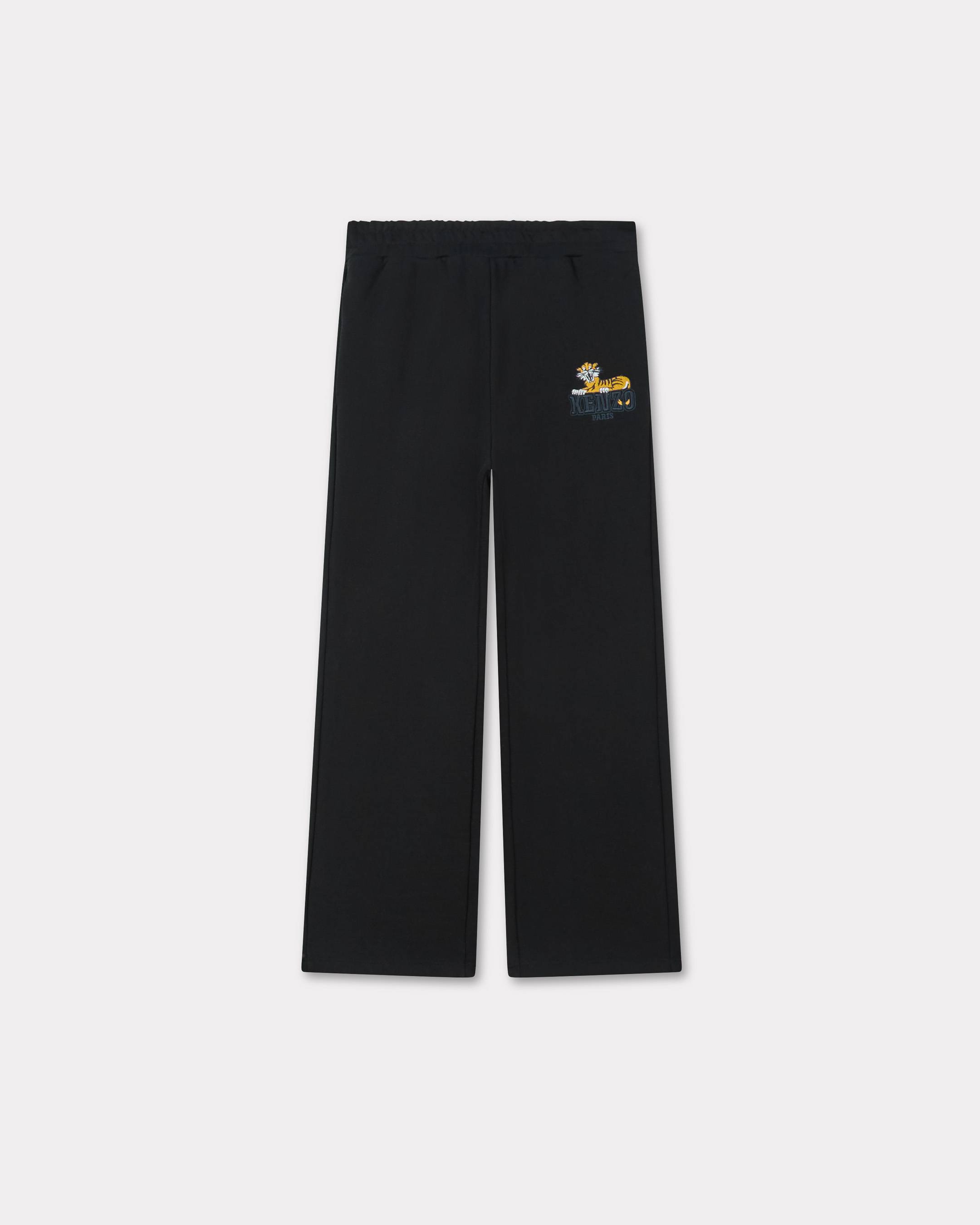 'Festive' straight trousers in coton