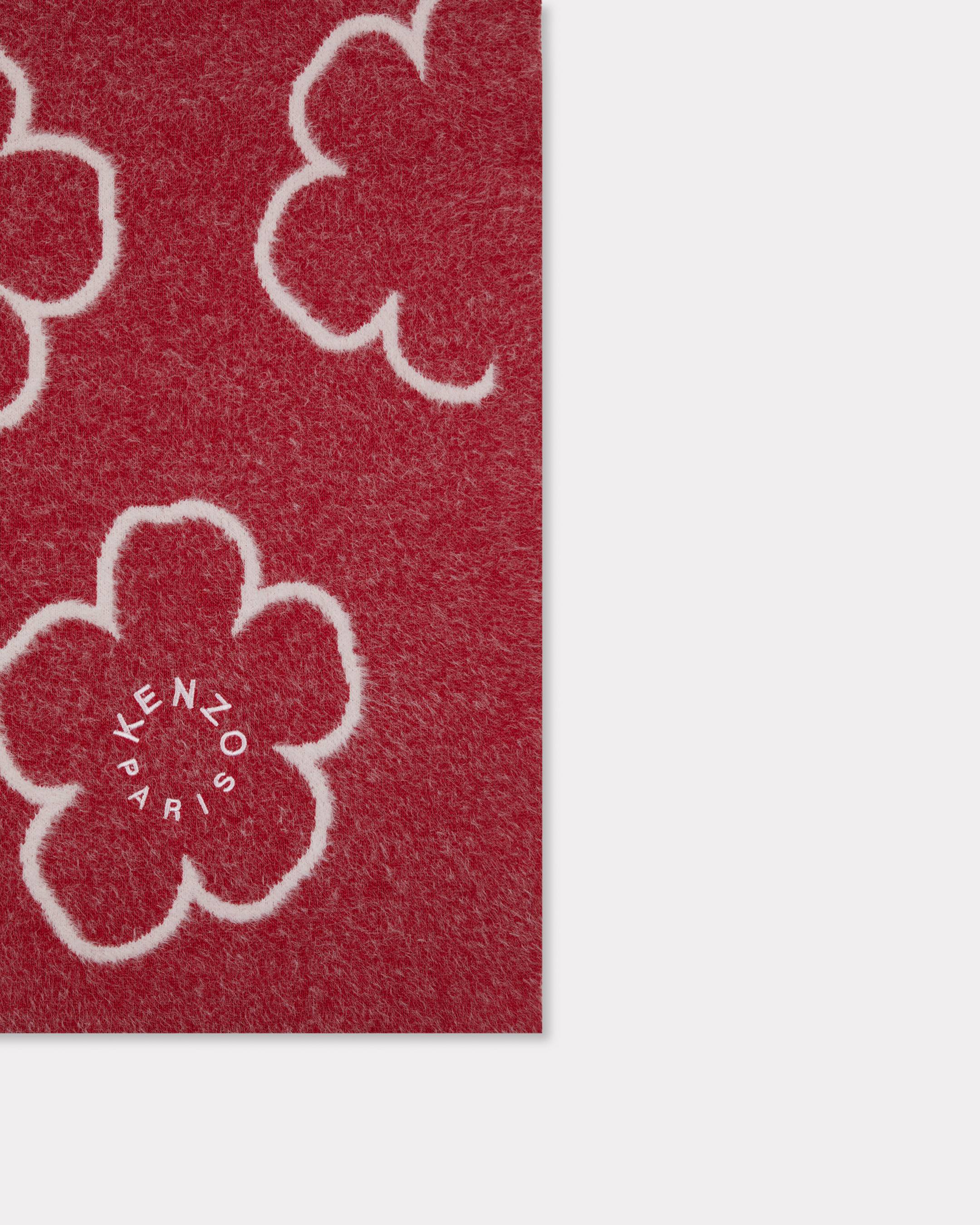 'KENZO Pop' embroidered knit plaid