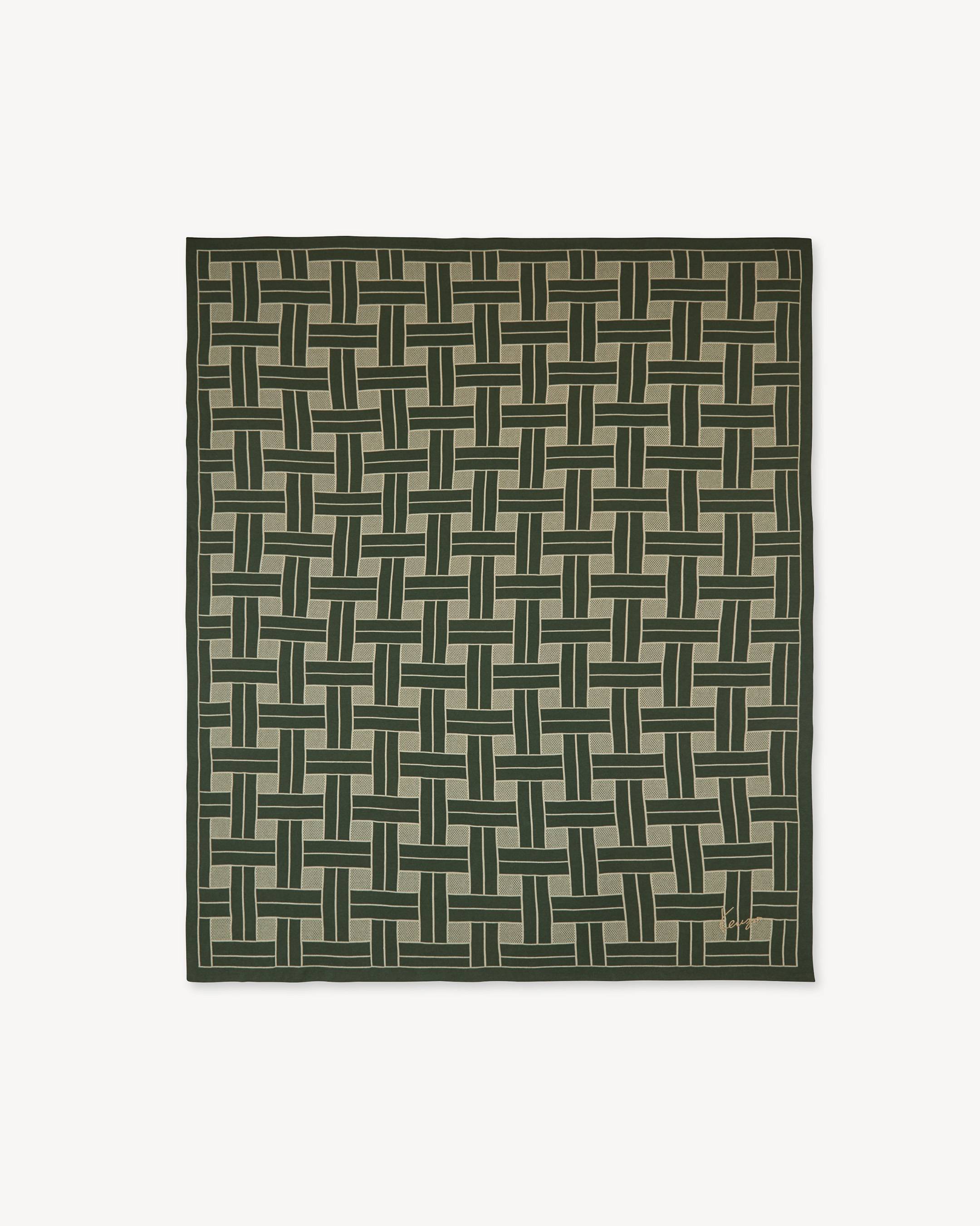 KENZO KENZO Weave' エンブロイダリー ニット プラッド