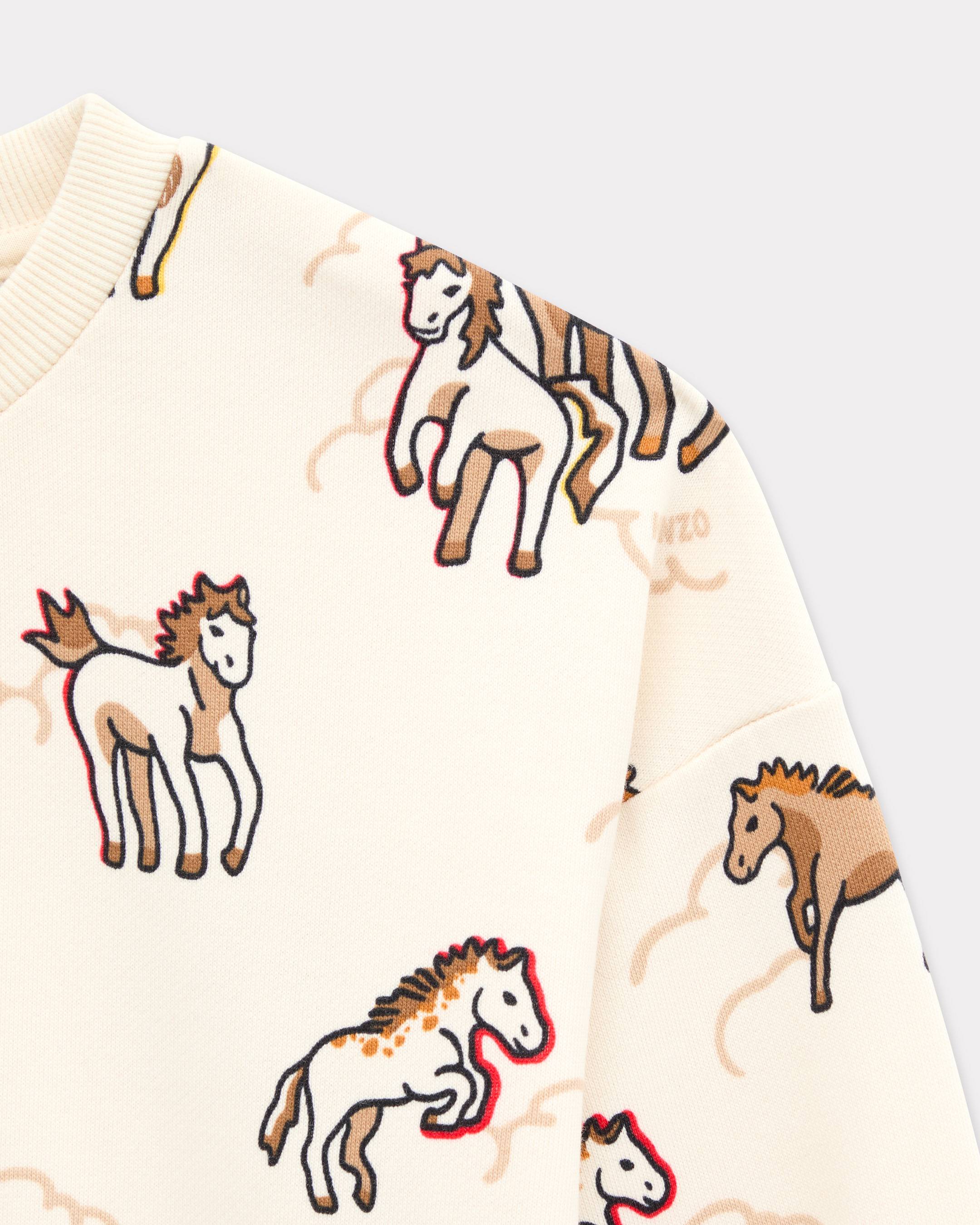 'Lunar New year' dress in french terry