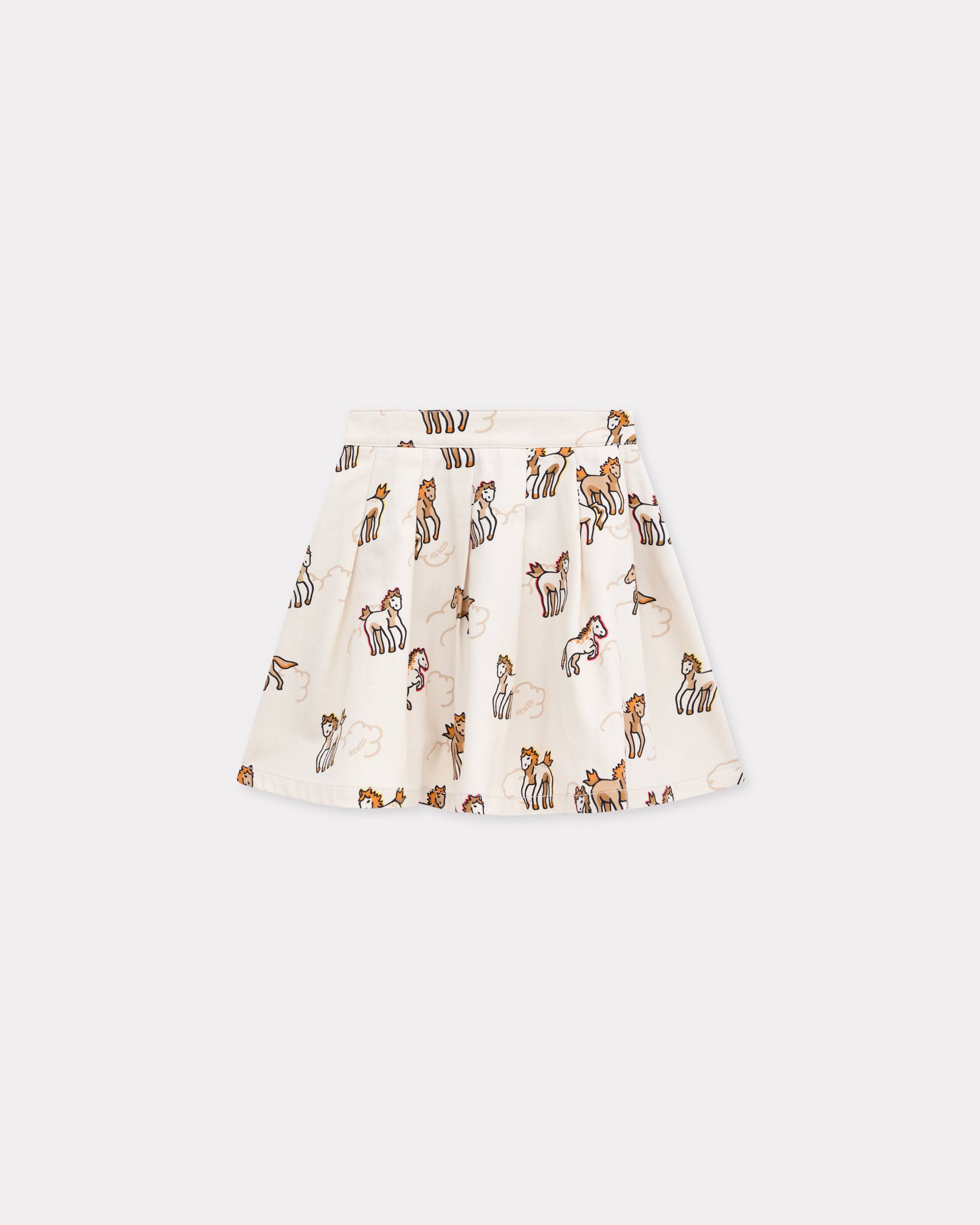 'Lunar New Year' pleated skirt