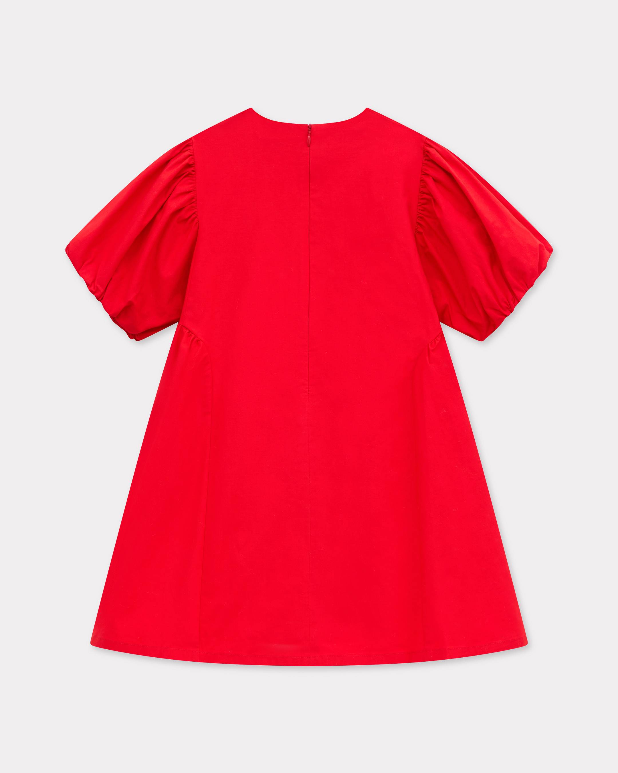 'Lunar New Year' embroidered dress in poplin