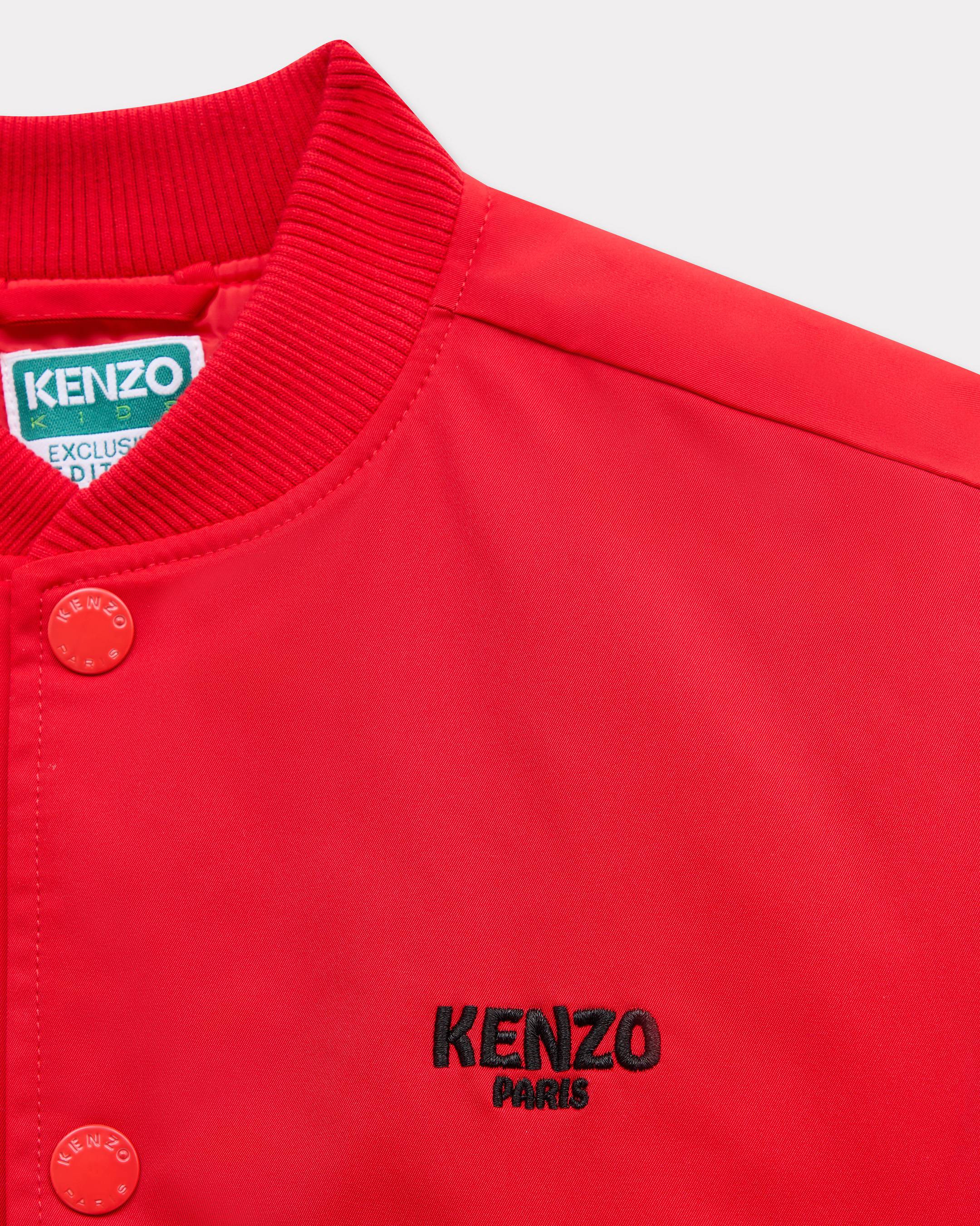 'Lunar New Year' embroidered bomber jacket