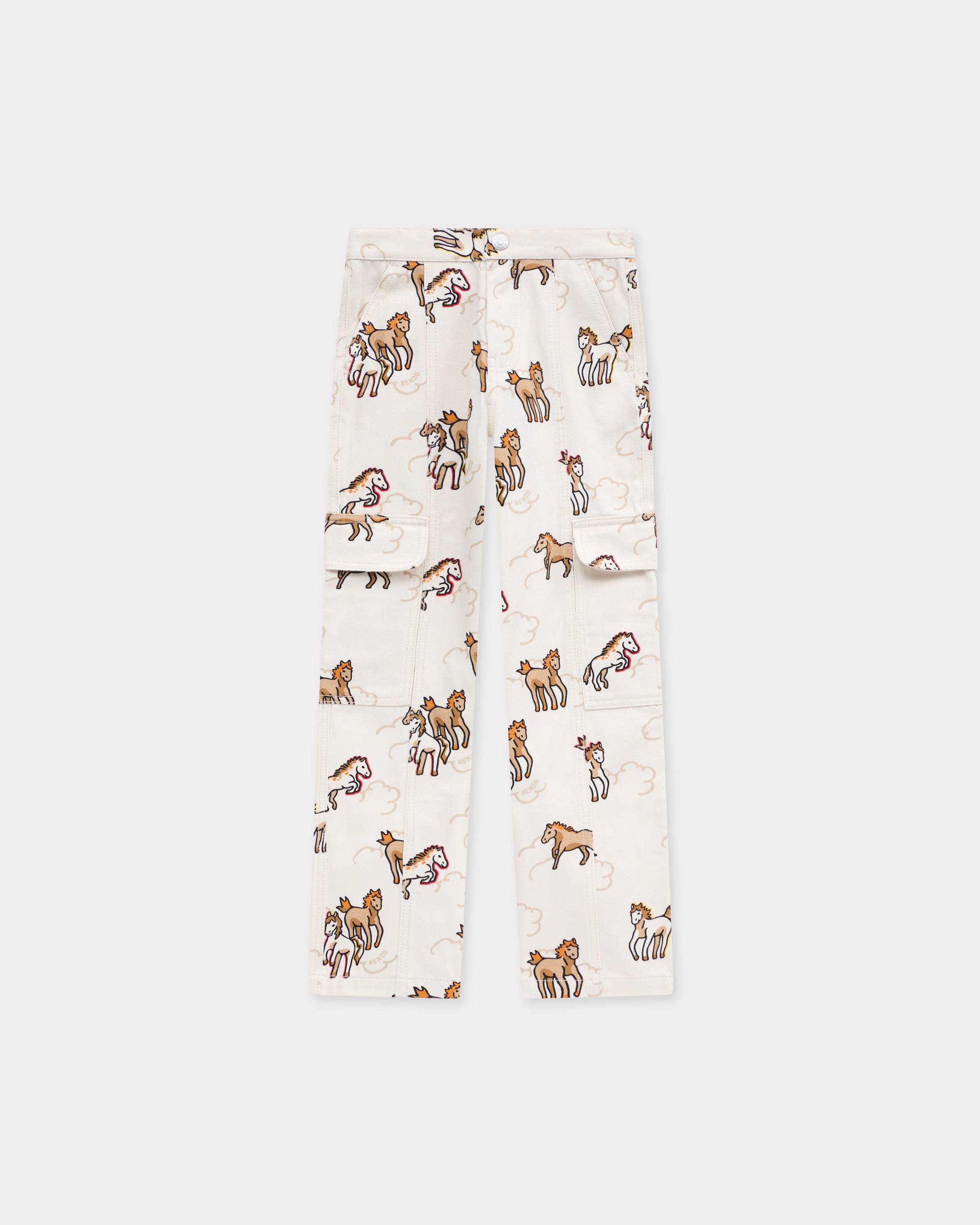 'Lunar New Year' straight pants