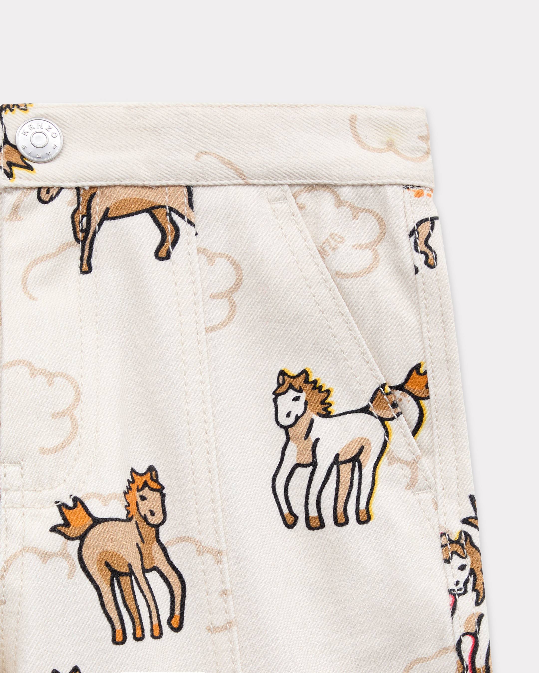 'Lunar New Year' straight pants