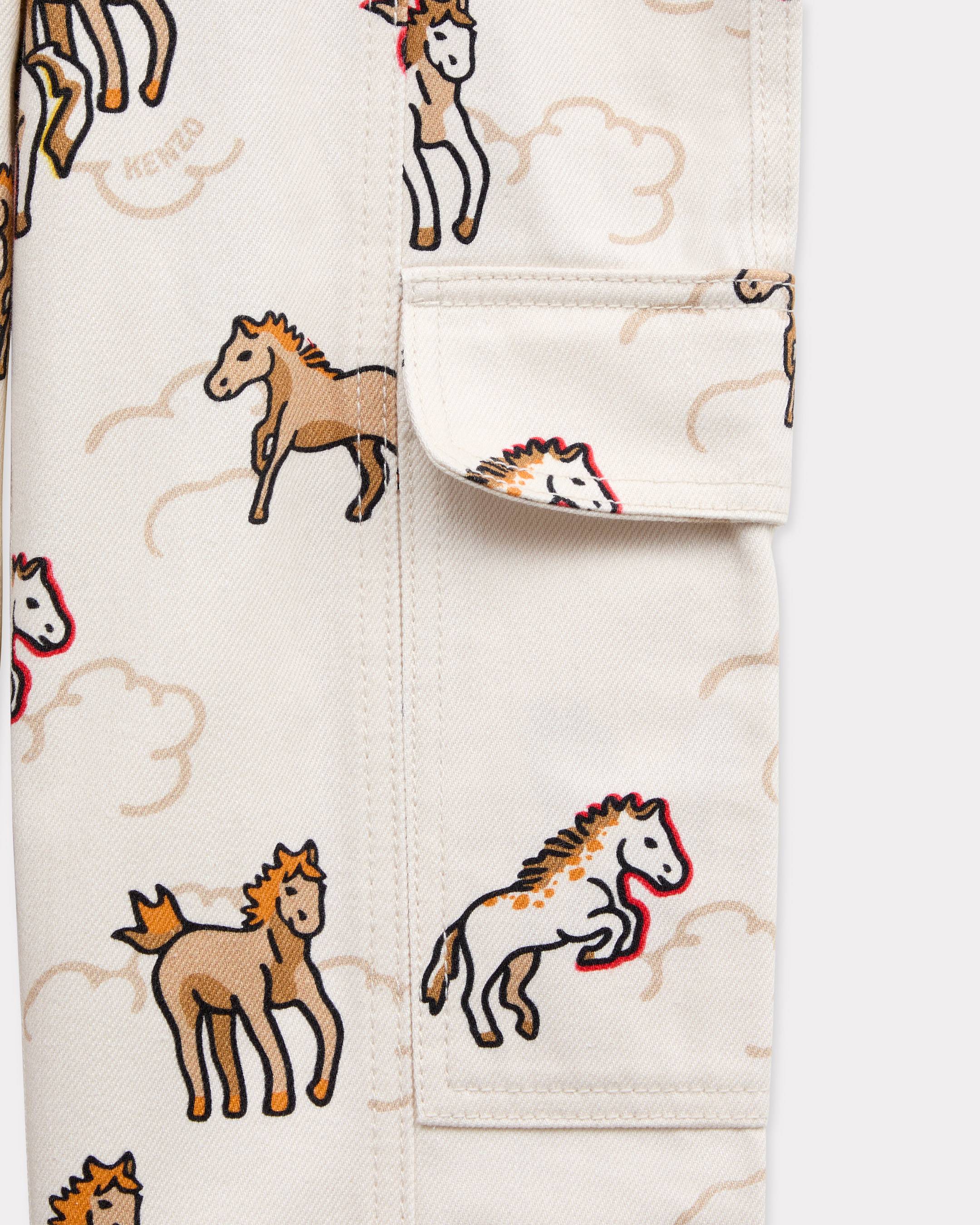 'Lunar New Year' straight pants
