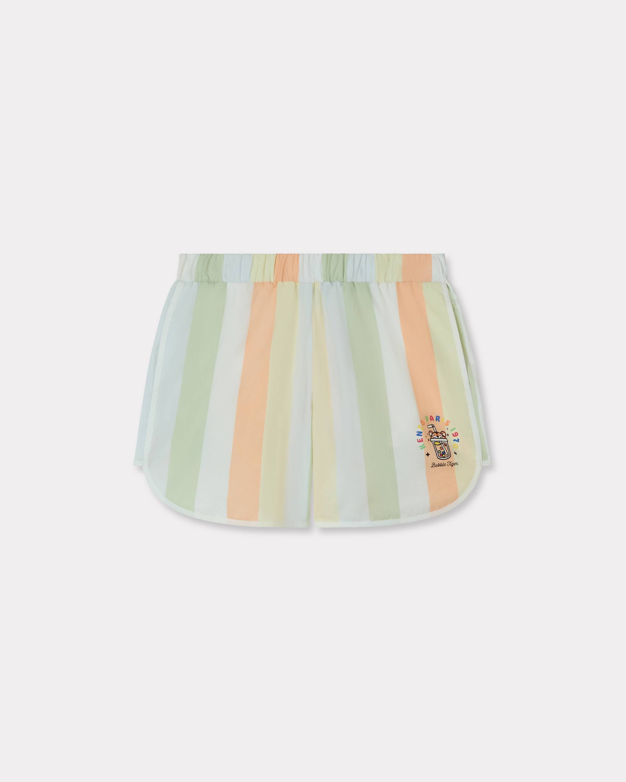 'Happy Sweet' bermuda shorts in cotton poplin