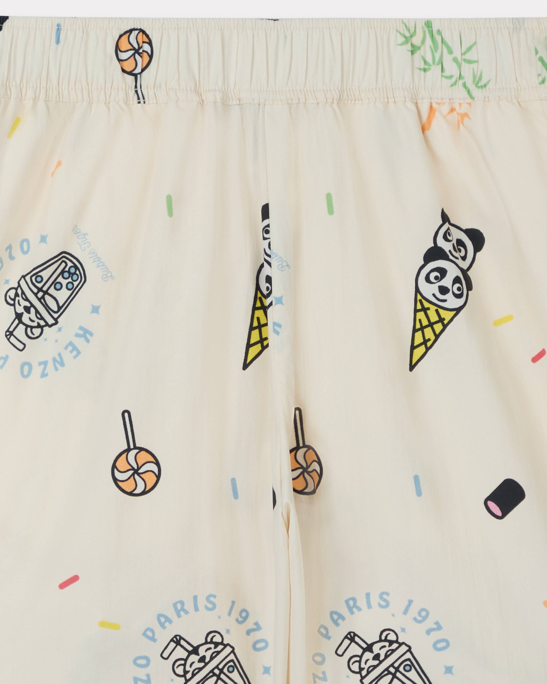 Bermuda in popeline di cotone 'Happy Sweet'