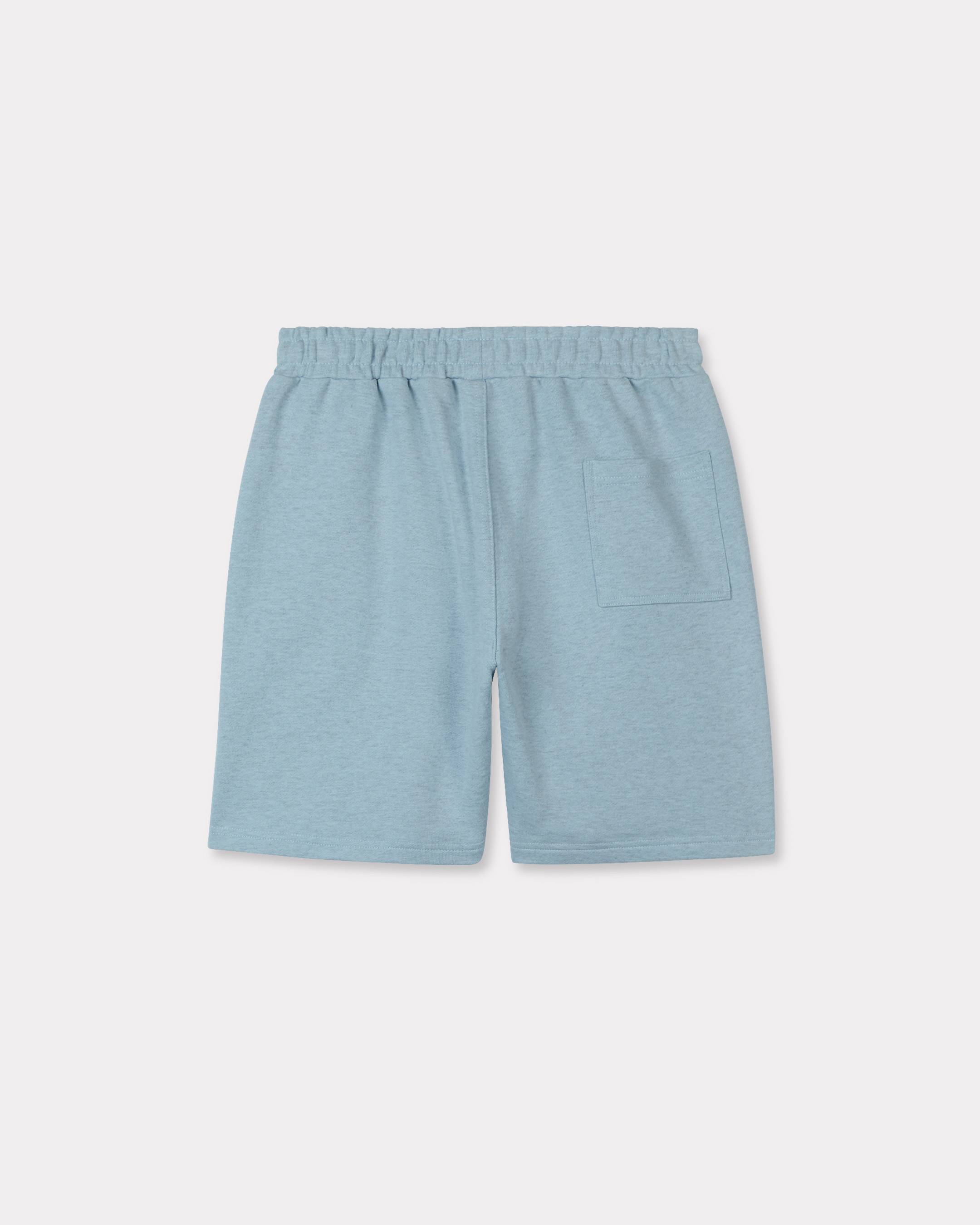 'Happy Sweet' embroidered bermuda shorts in french terry