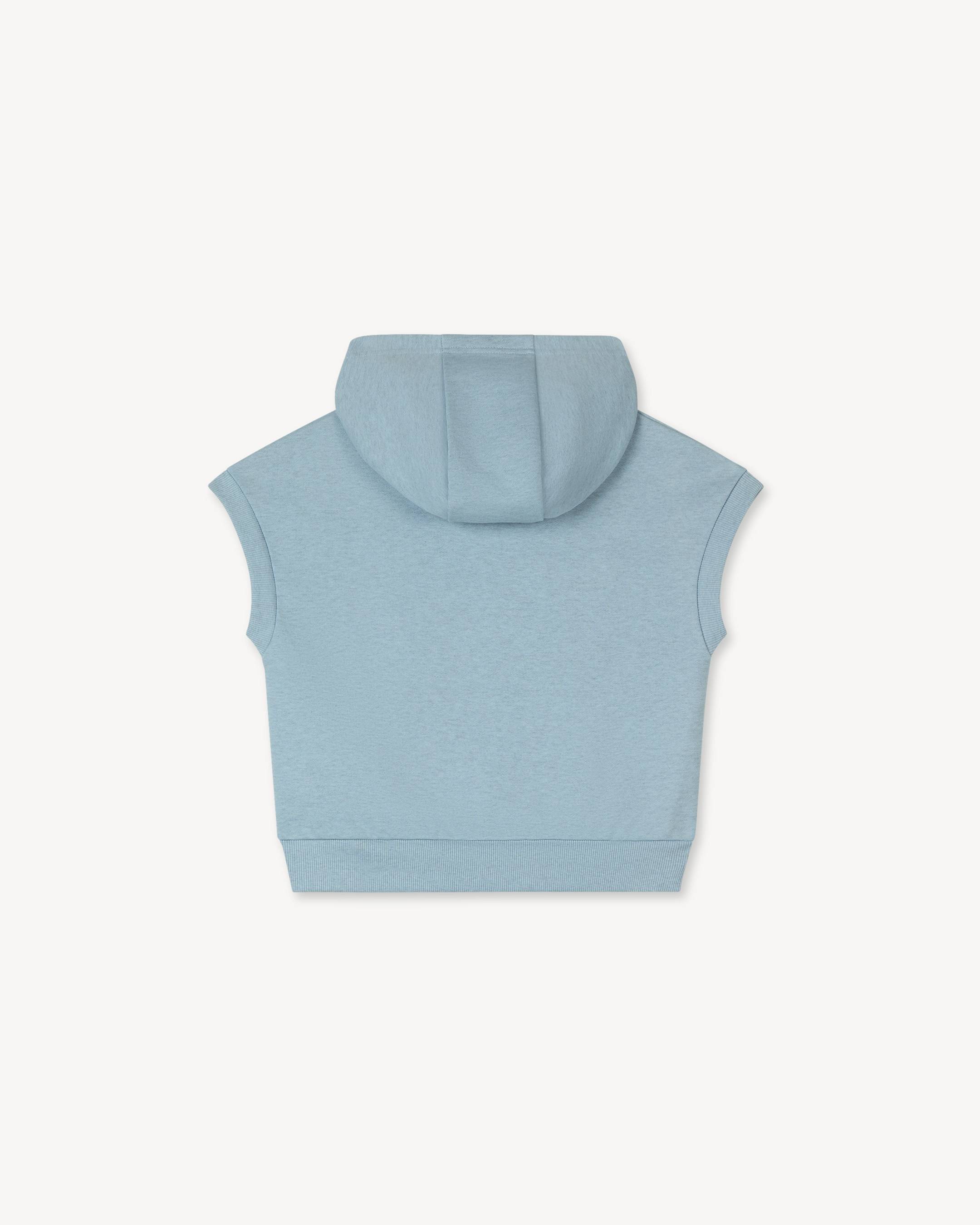 Happy Sweet' sleeveless hoodie in french terry | KENZO Kids