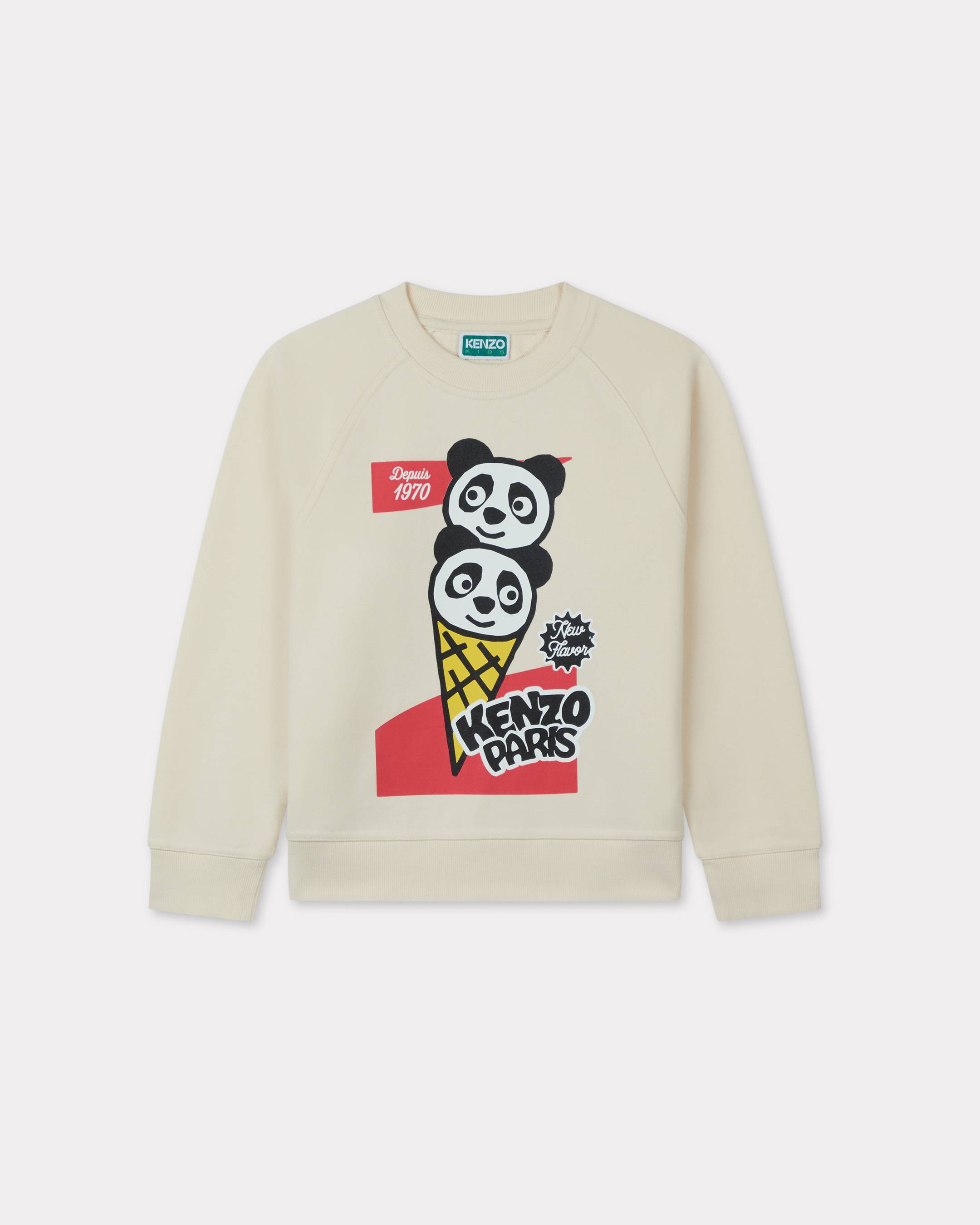 Sweatshirt 'Happy Sweet' en molleton