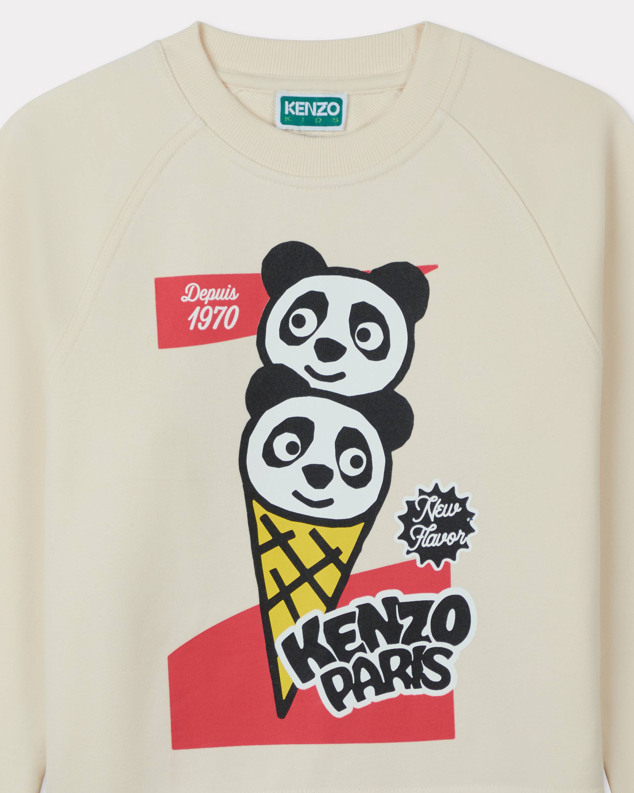 Sweatshirt 'Happy Sweet' en molleton