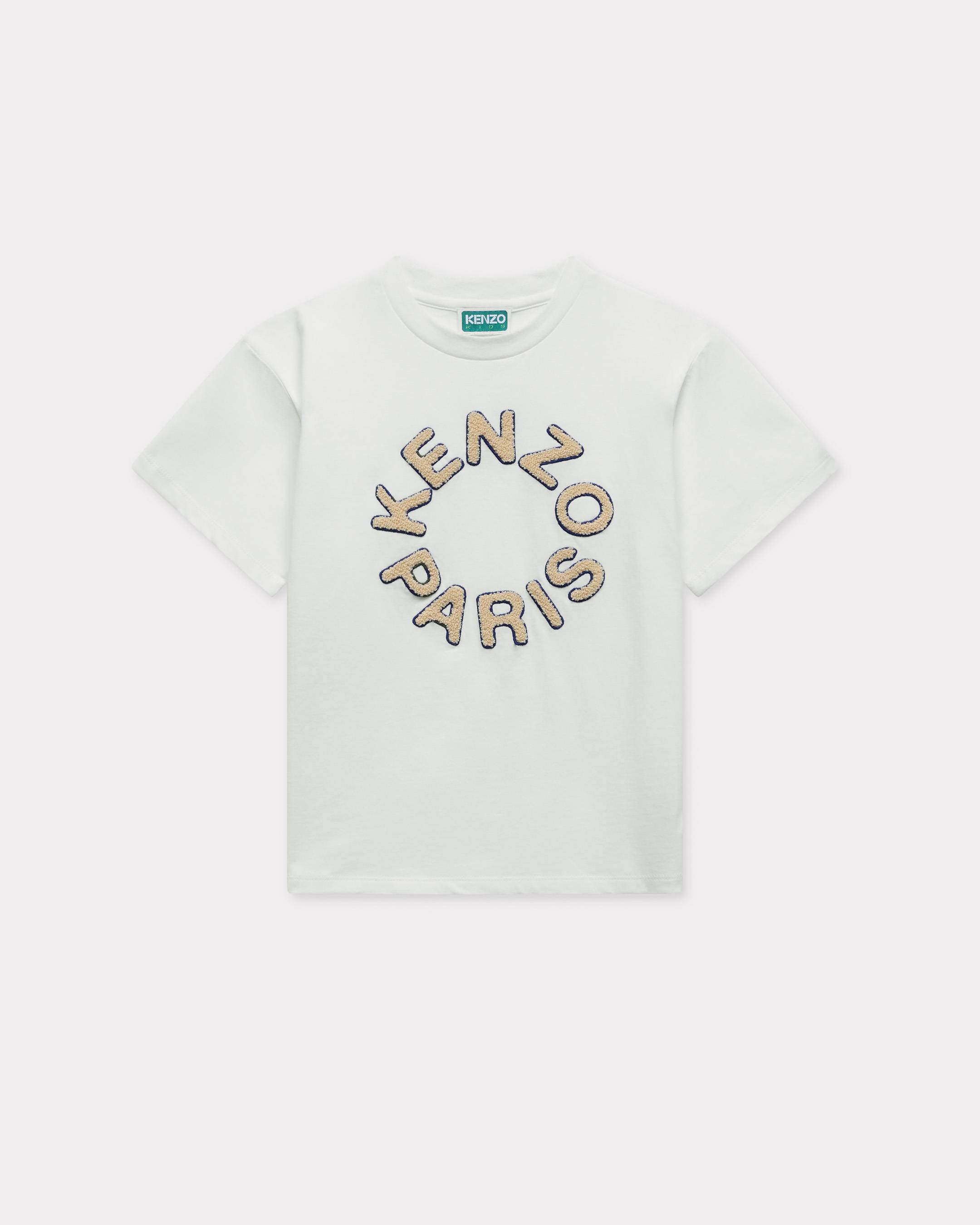 Embroidered T-shirt in cotton