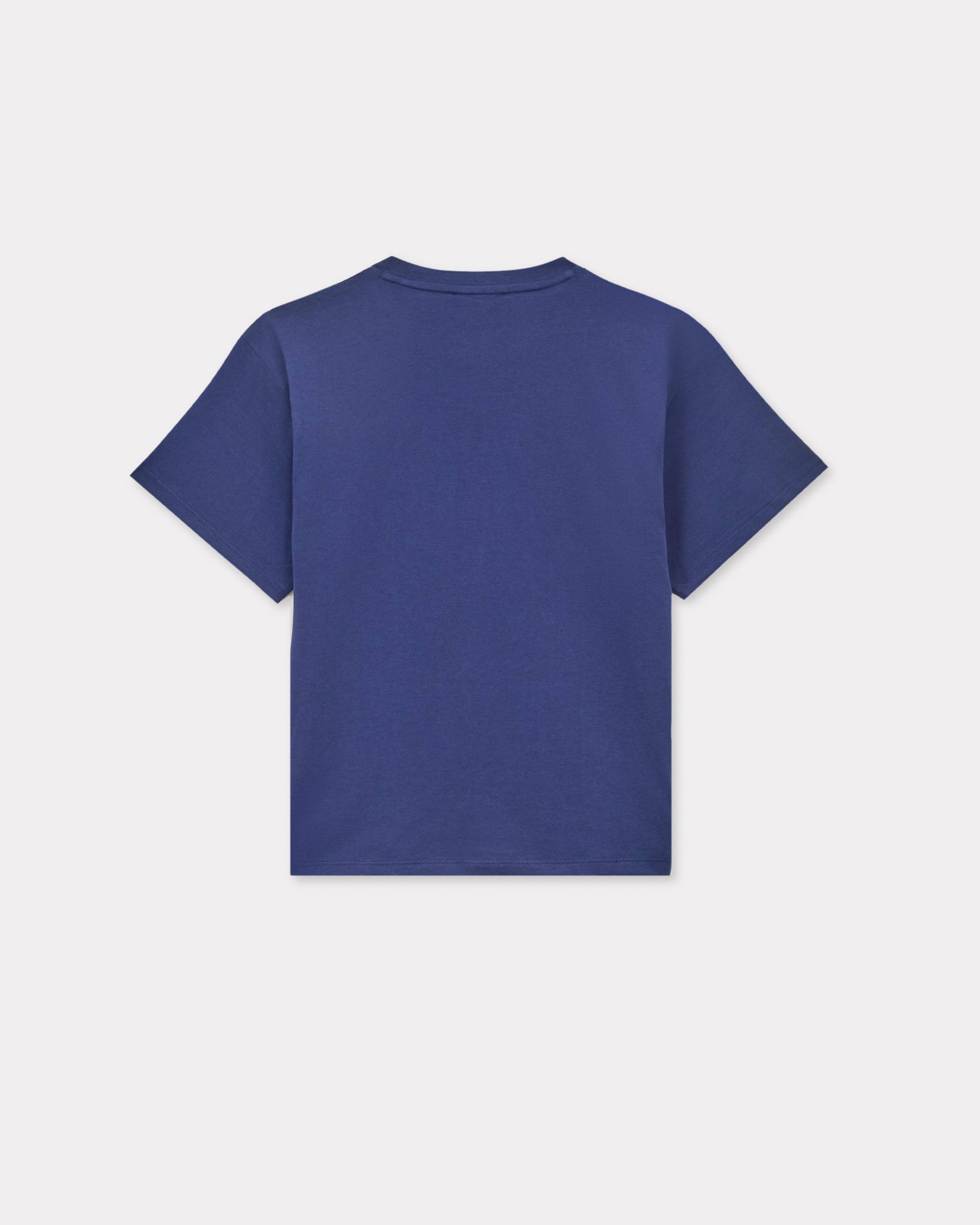 T-shirt ricamata in cotone