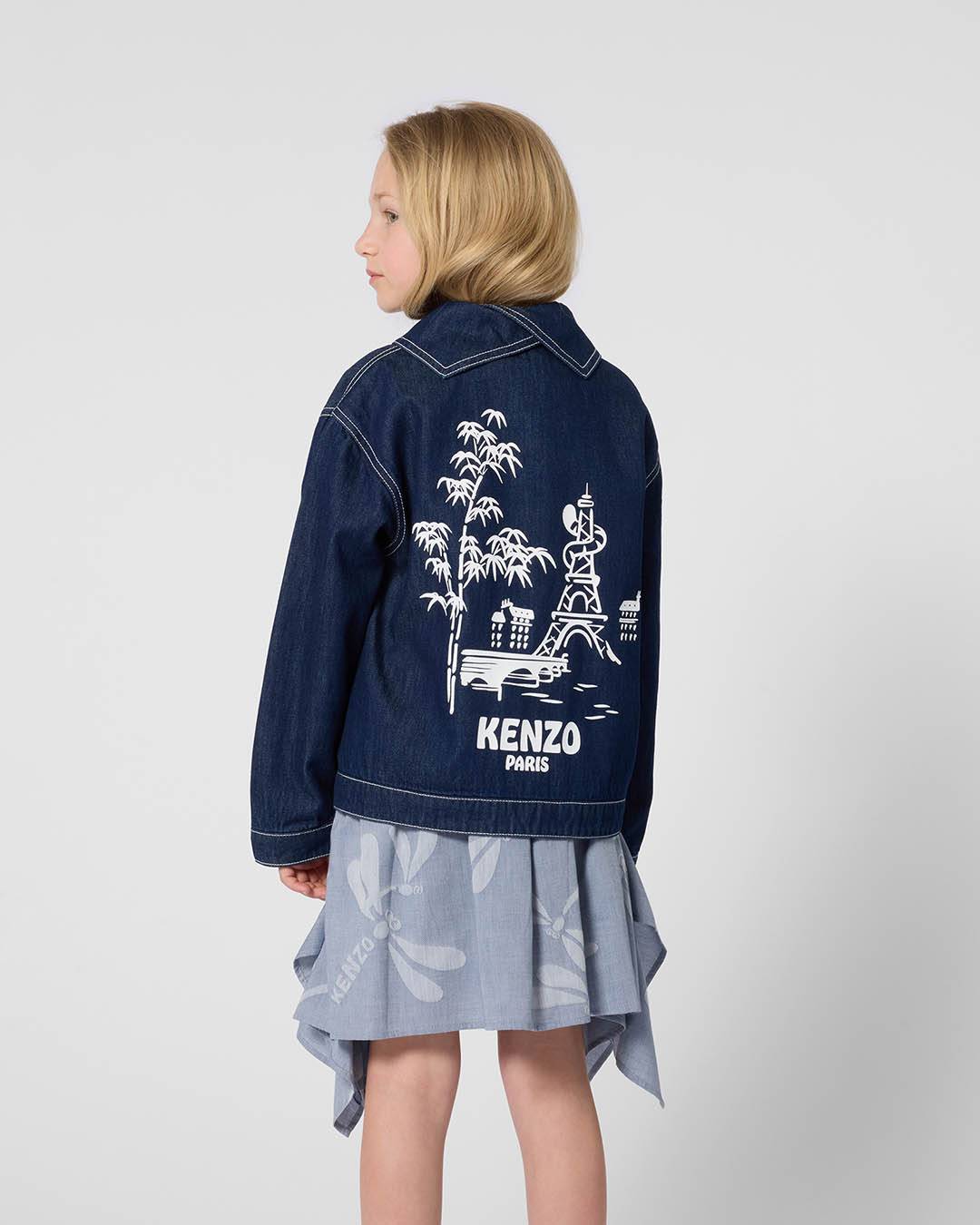 'KENZO Garden' jacket in denim